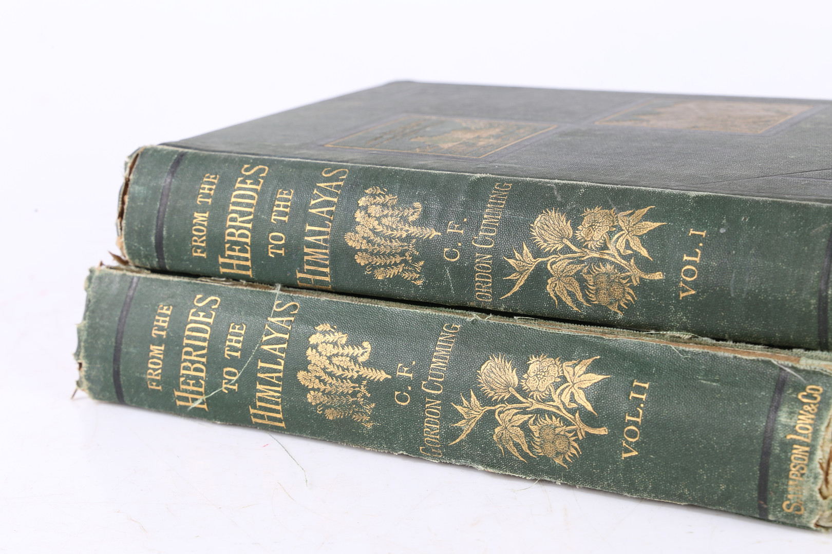 CONSTANCE F. GORDON CUMMING "FROM THE HEBRIDES TO THE HIMALAYAS" 1ST EDITION VOLUMES 1 & 2. - Image 2 of 13