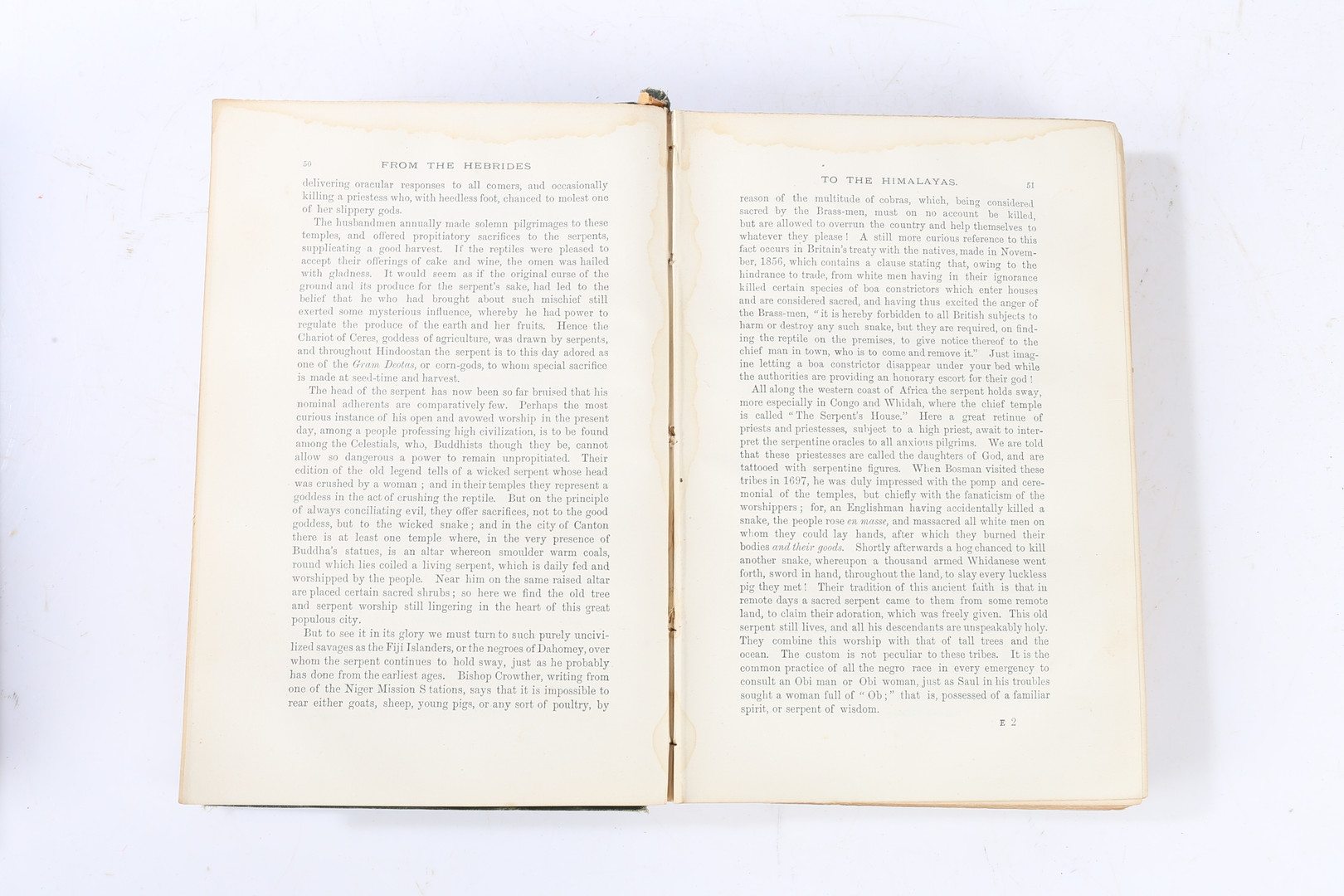 CONSTANCE F. GORDON CUMMING "FROM THE HEBRIDES TO THE HIMALAYAS" 1ST EDITION VOLUMES 1 & 2. - Image 6 of 13