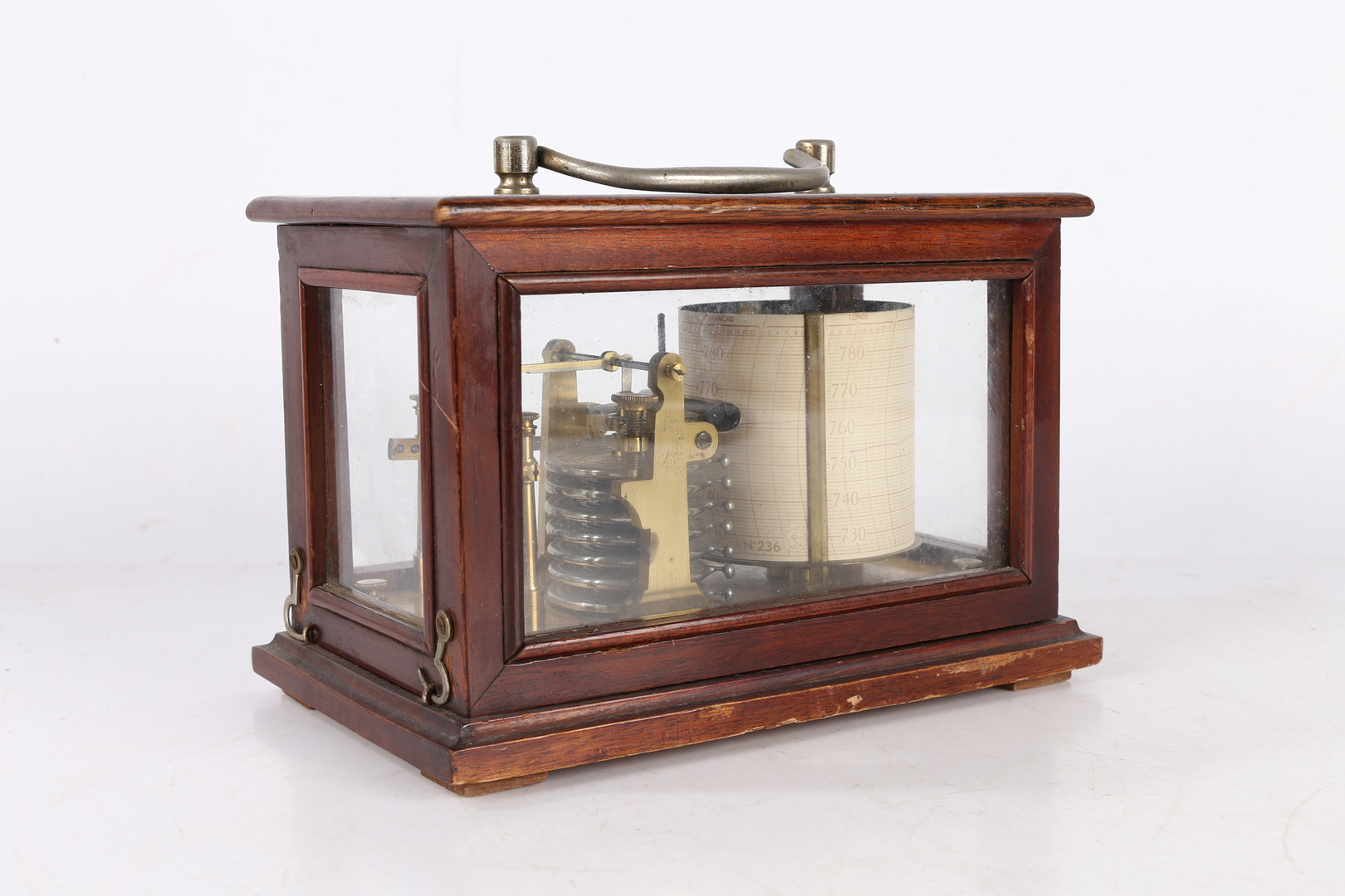 A 20TH CENTURY FRENCH BAROGRAPH. - Image 5 of 10