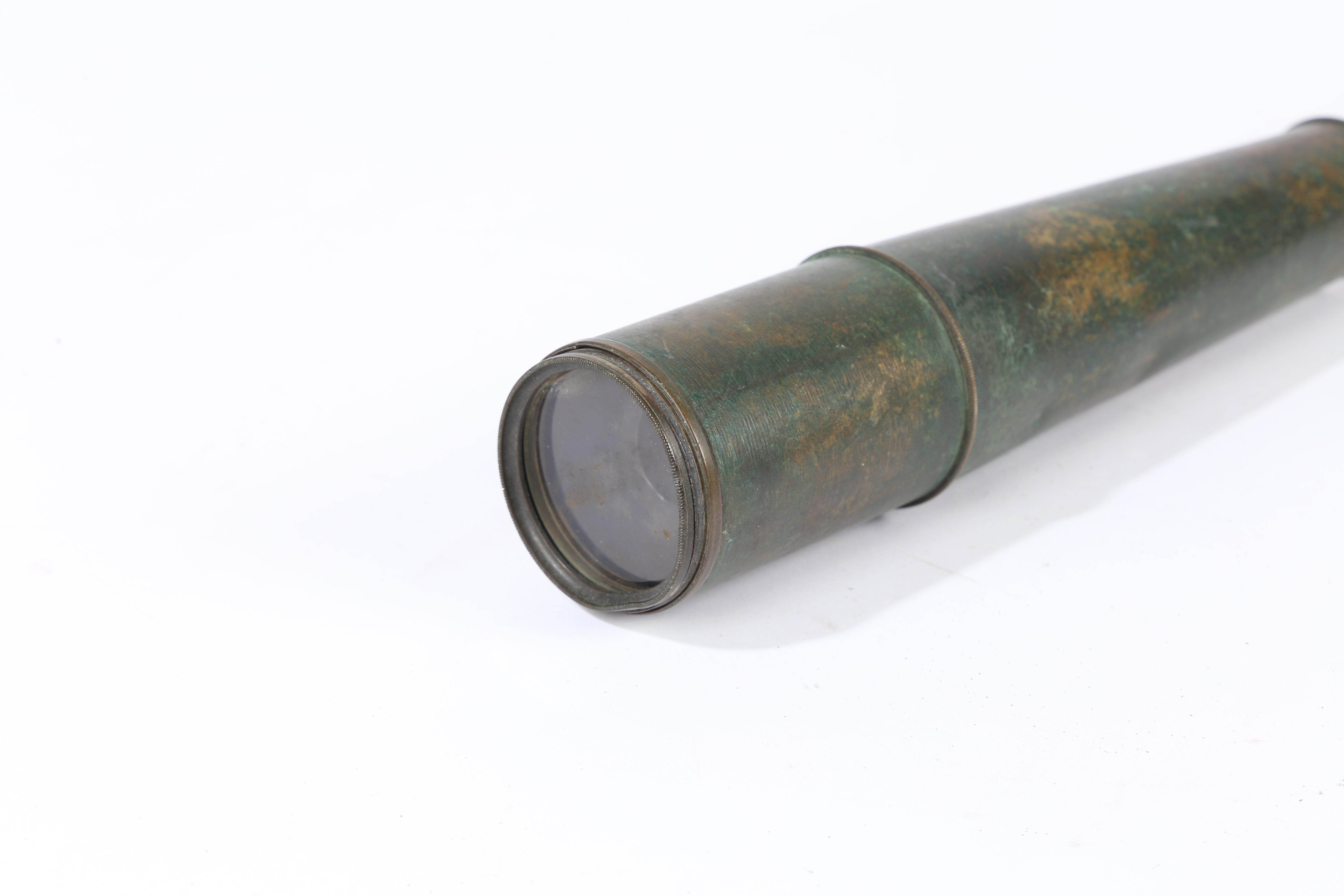 A VICTORIAN SINGLE DRAW TELESCOPE BY G. CULVER OPTICIAN OF LONDON. - Image 5 of 6
