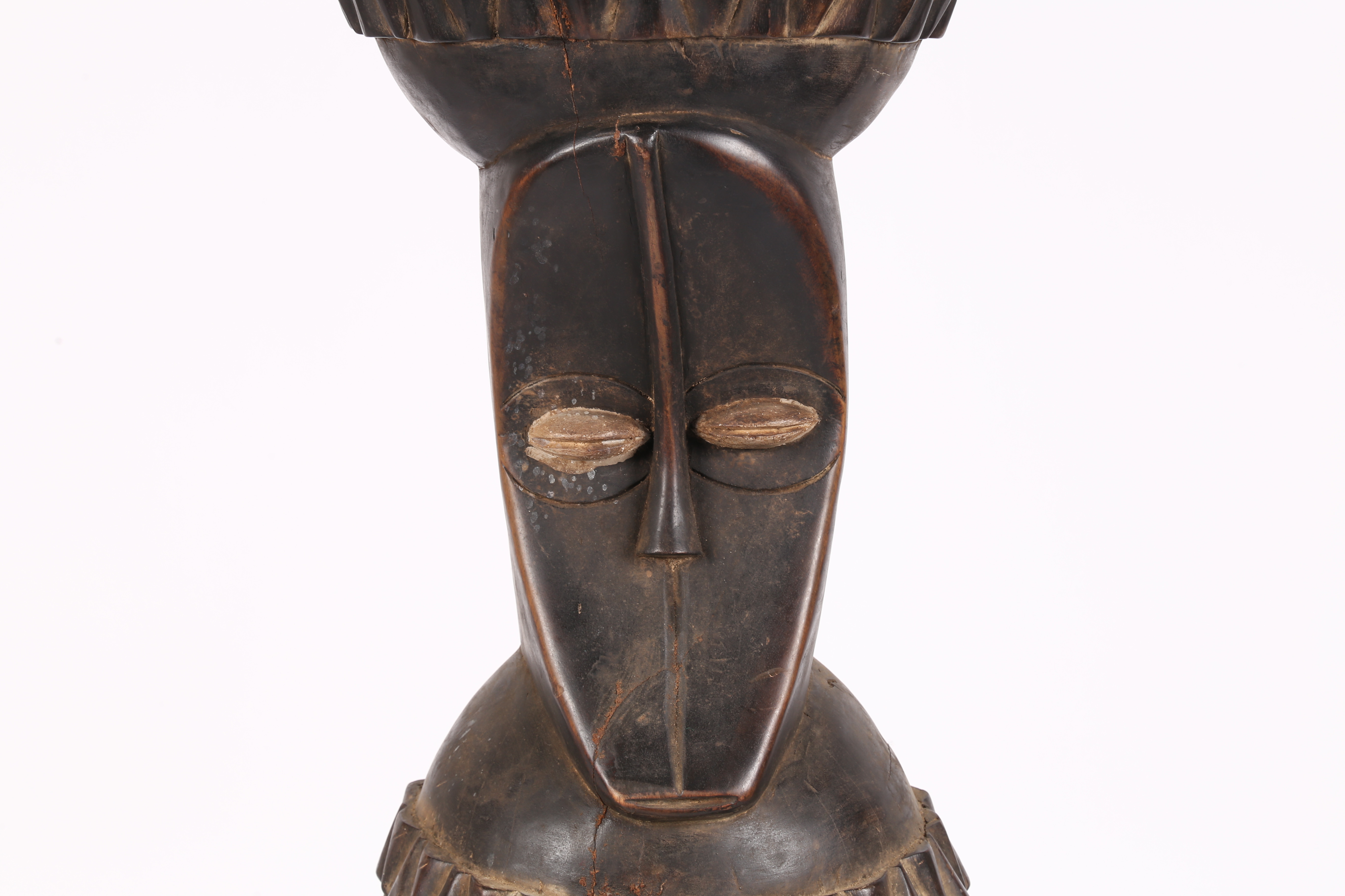 A BAULE STOOL, IVORY COAST/COTE D'IVOIRE. - Image 3 of 8