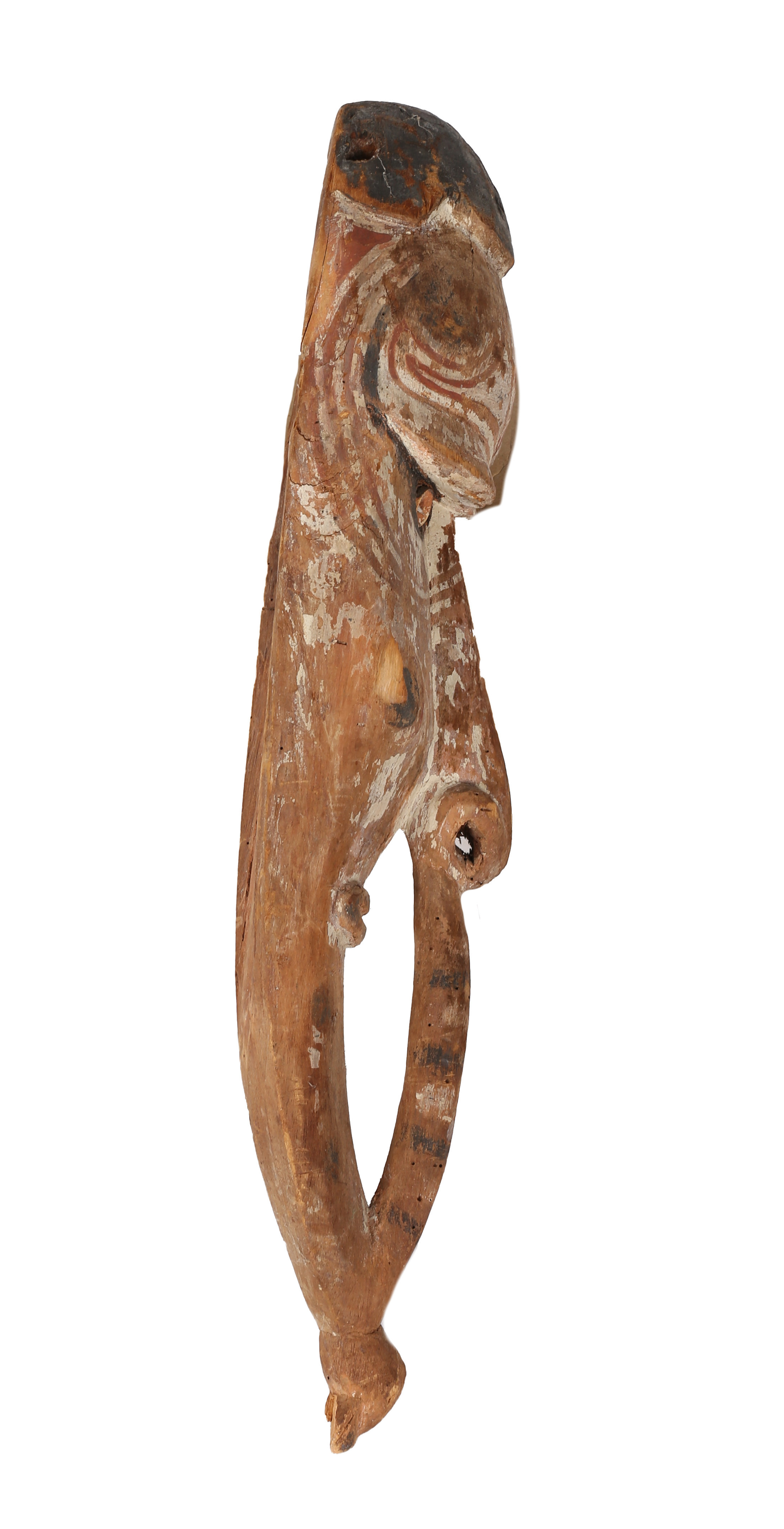 AN IATMUL MEI MASK, PAPUA NEW GUINEA. - Image 5 of 7