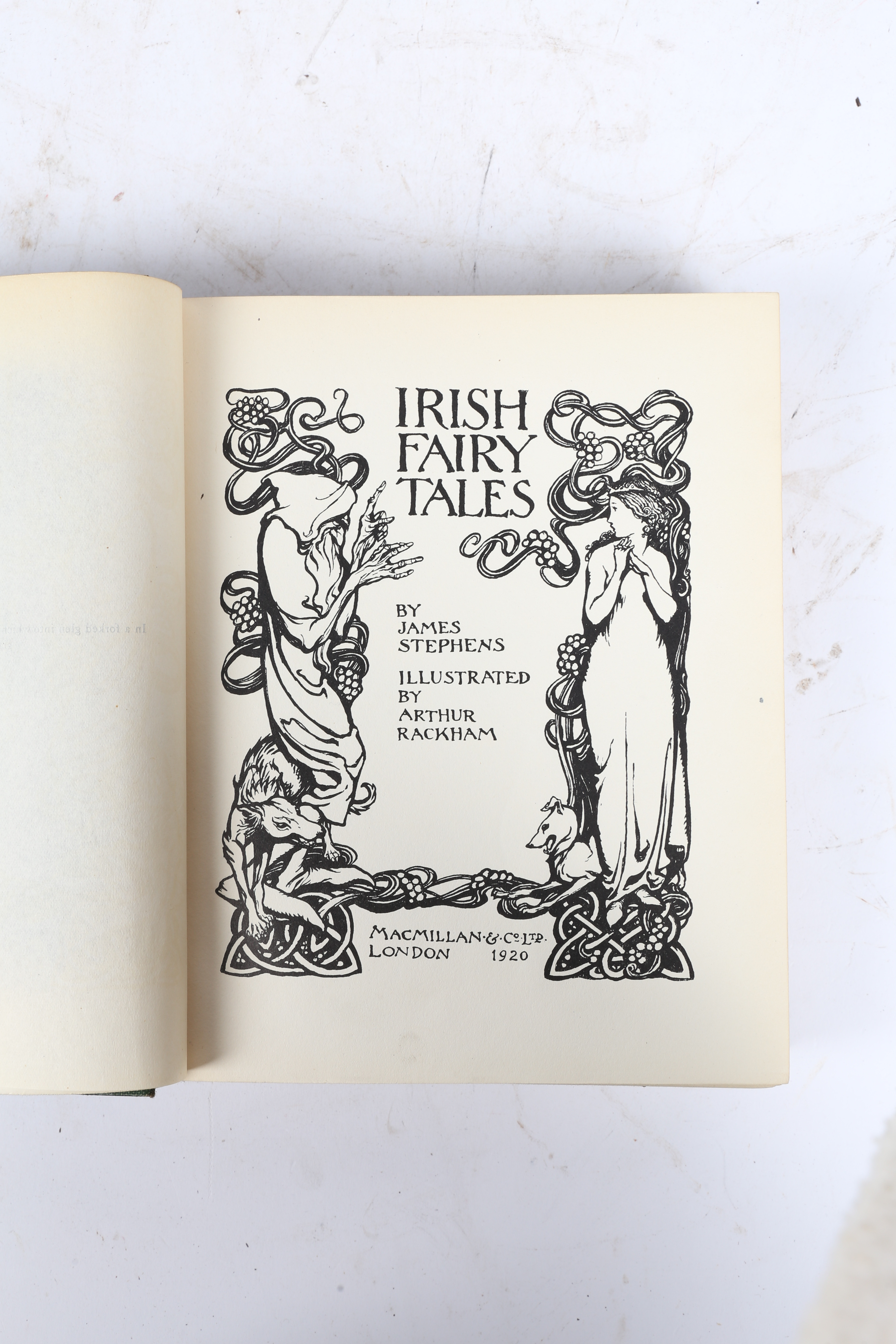 JAMES STEPHENS "IRISH FAIRY TALES" 1ST EDITION 1920. - Image 3 of 7