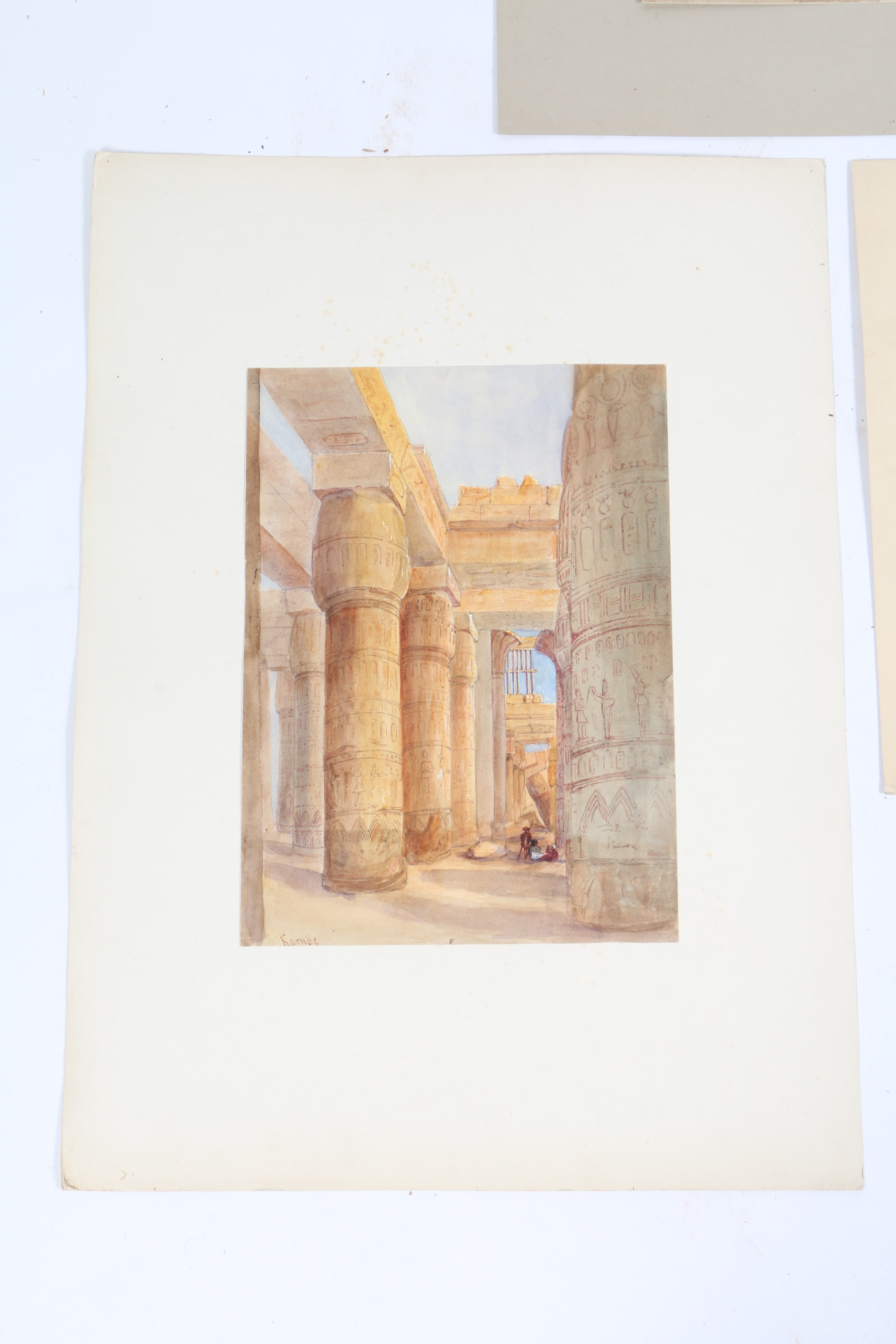 CECILIA MONTGOMERY (BRITISH, 1792-1879) "COLLECTION OF EGYPTIAN VIEWS" (9). - Image 3 of 10