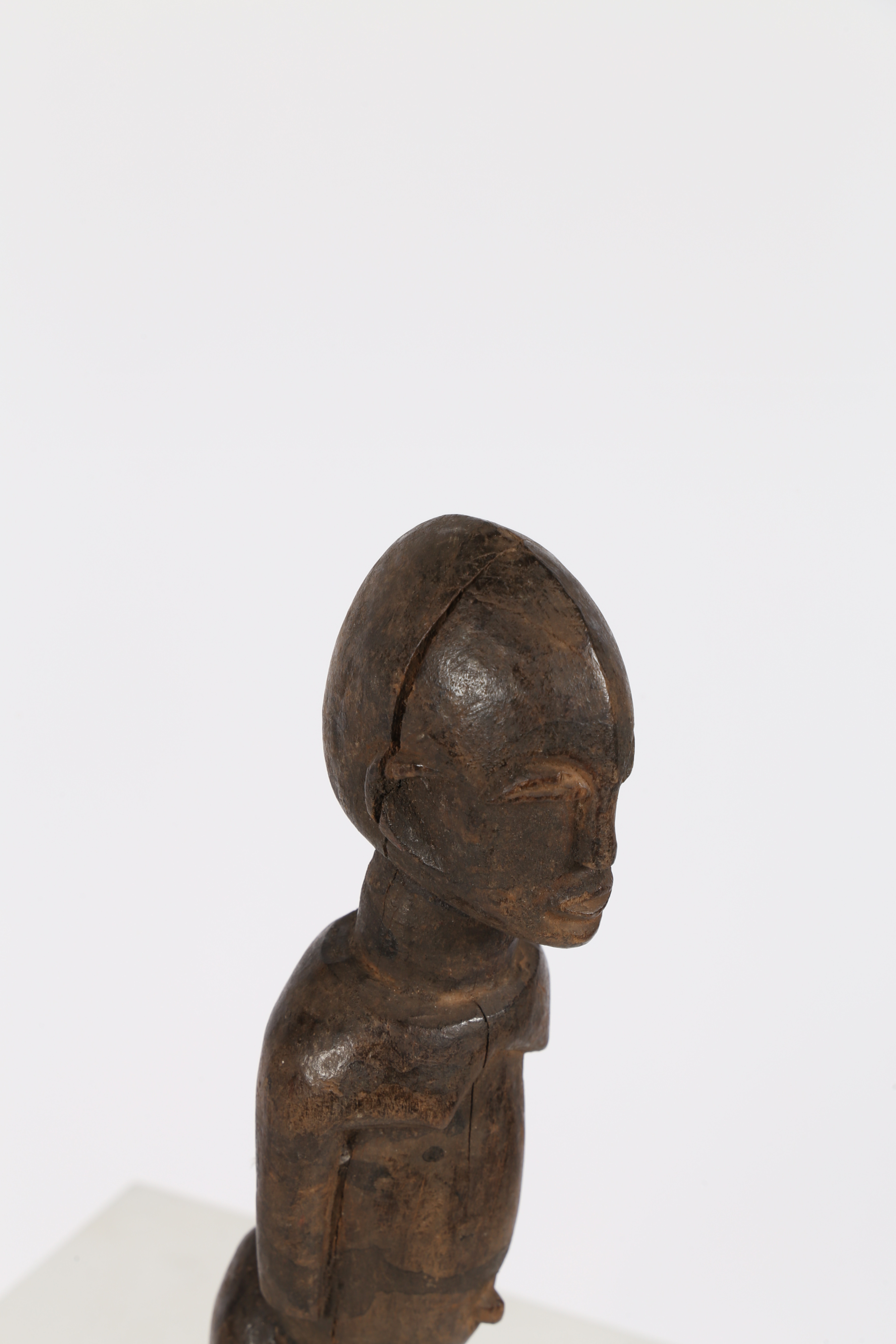 A BAULE STANDING MALE FIGURE, IVORY COATS/COTE D'IVOIRE. - Image 8 of 8