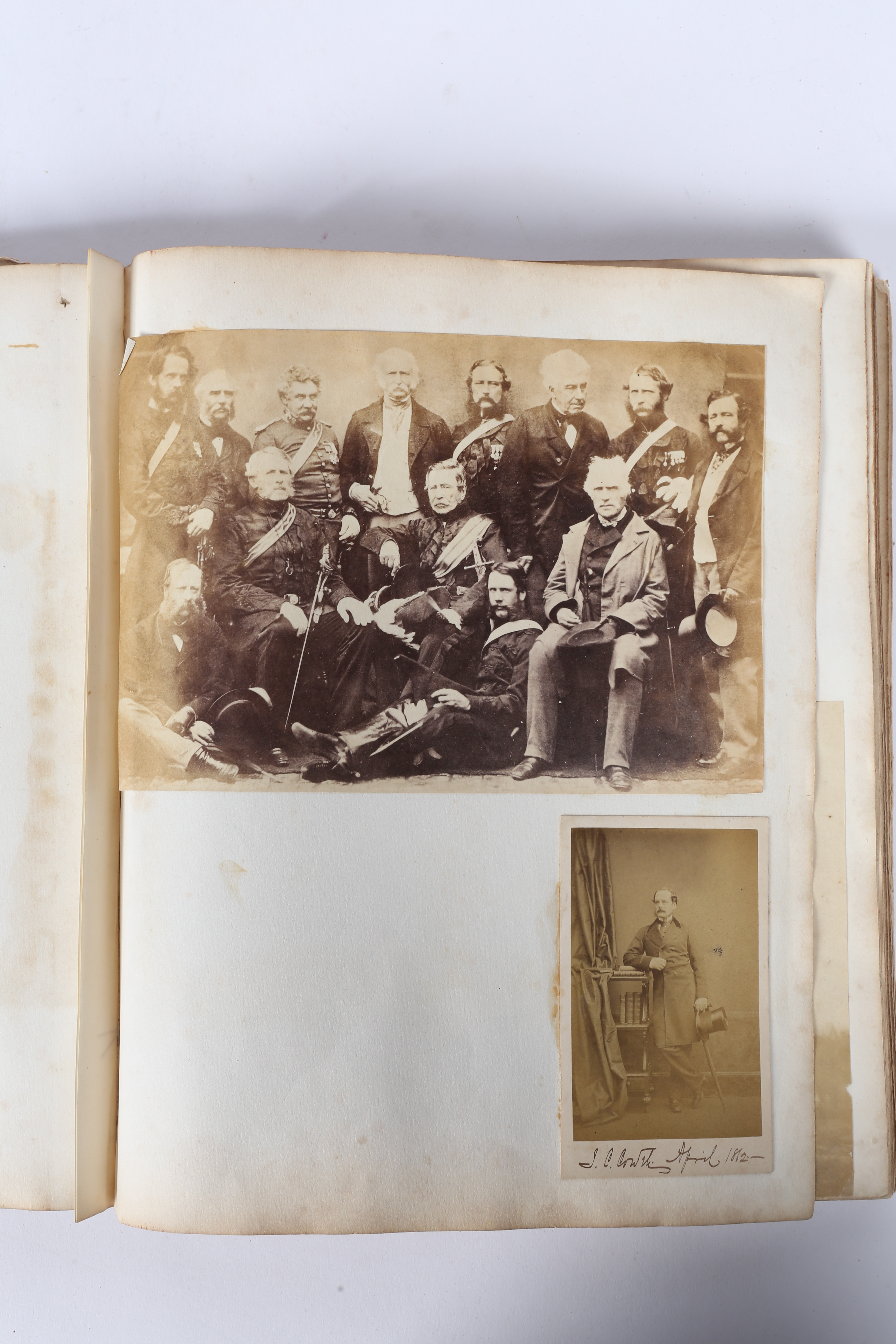 VICTORIAN PHOTOGRAPH ALBUM BELONGING TO GENERAL SIR HARRY JONES GCB DCL, AND HIS WIFE LADY CHARLOTTE - Image 44 of 60