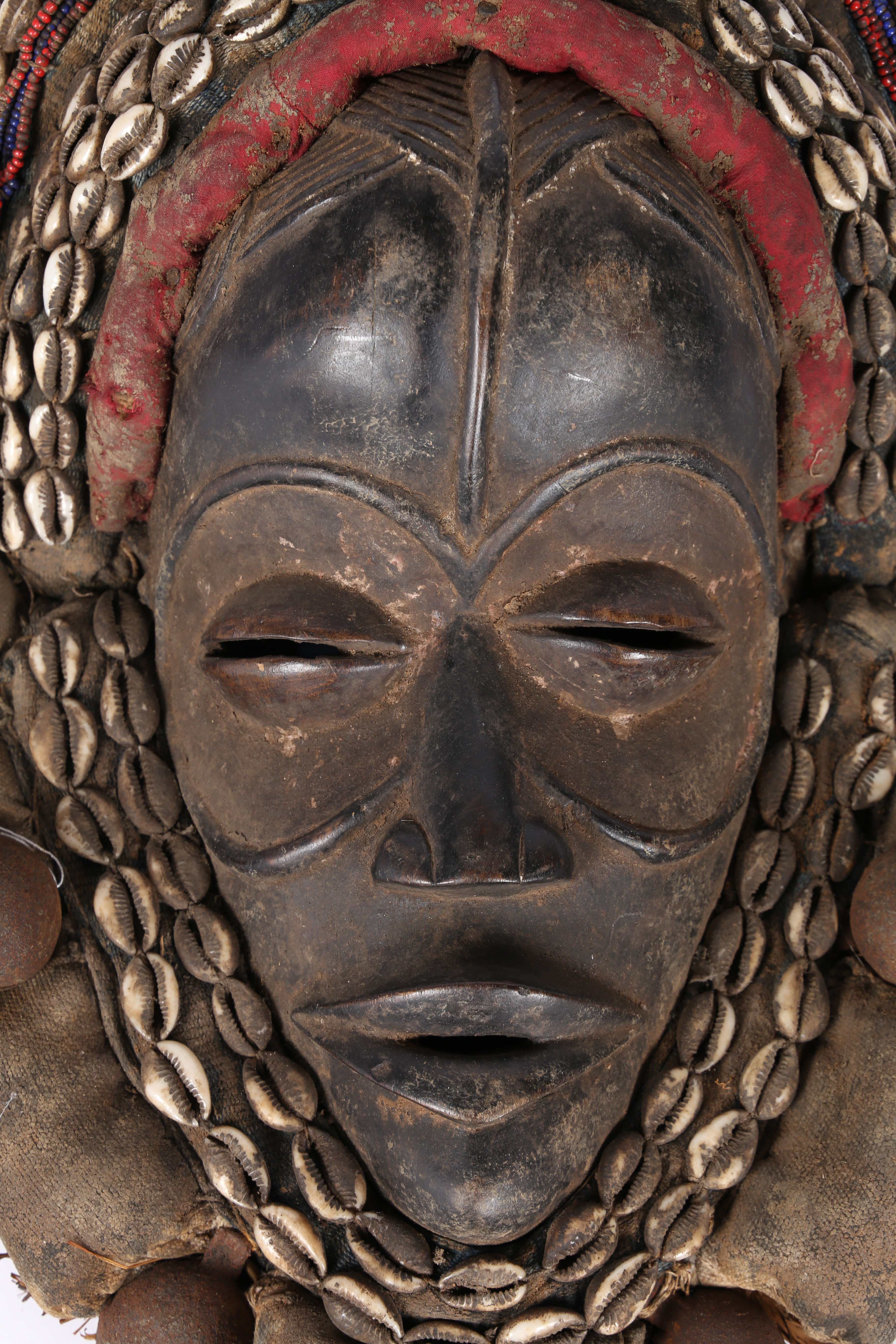 A DAN MASK, IVORY COAST/COTE D'IVOIRE. - Image 5 of 11