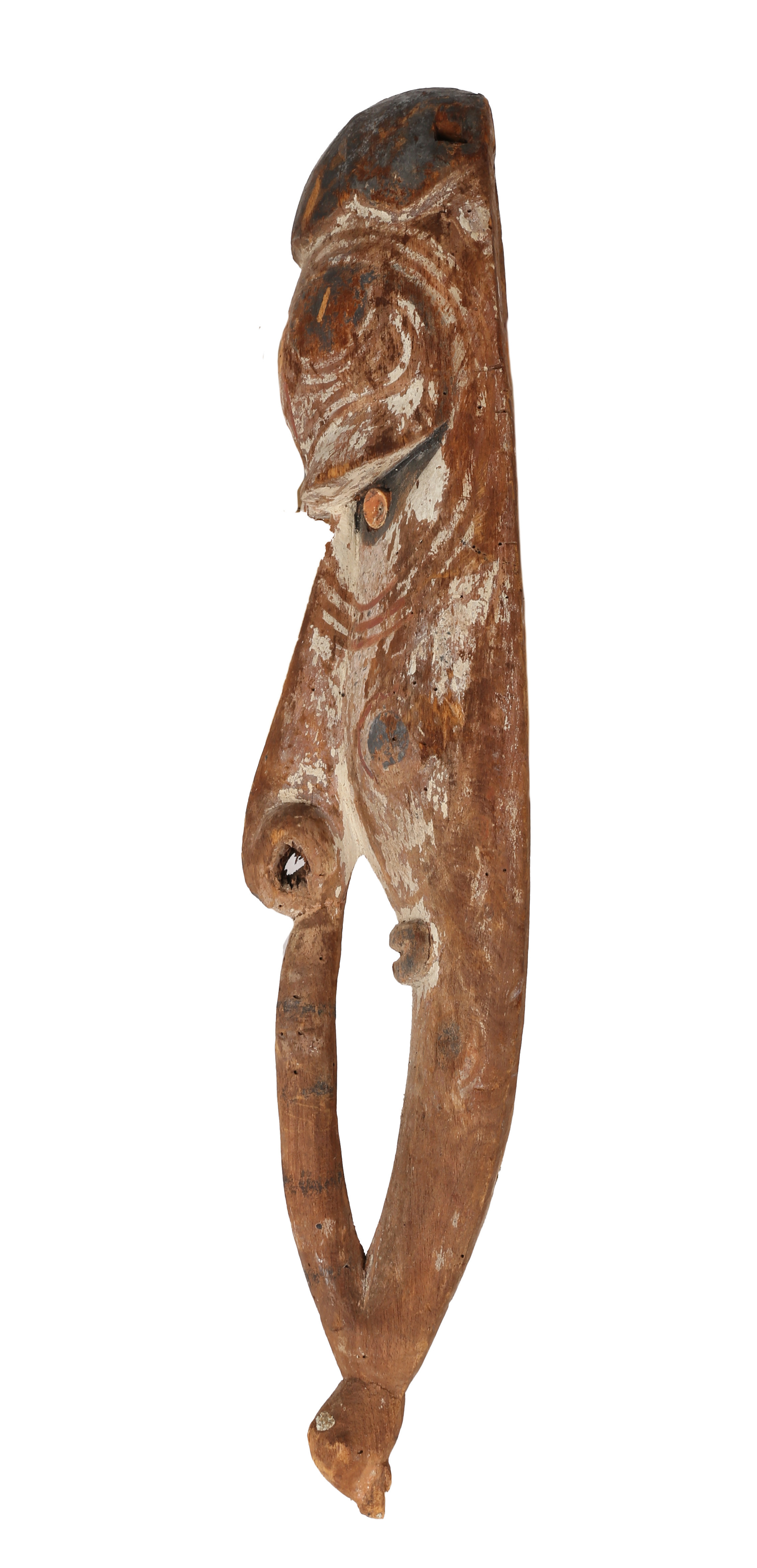 AN IATMUL MEI MASK, PAPUA NEW GUINEA. - Image 4 of 7