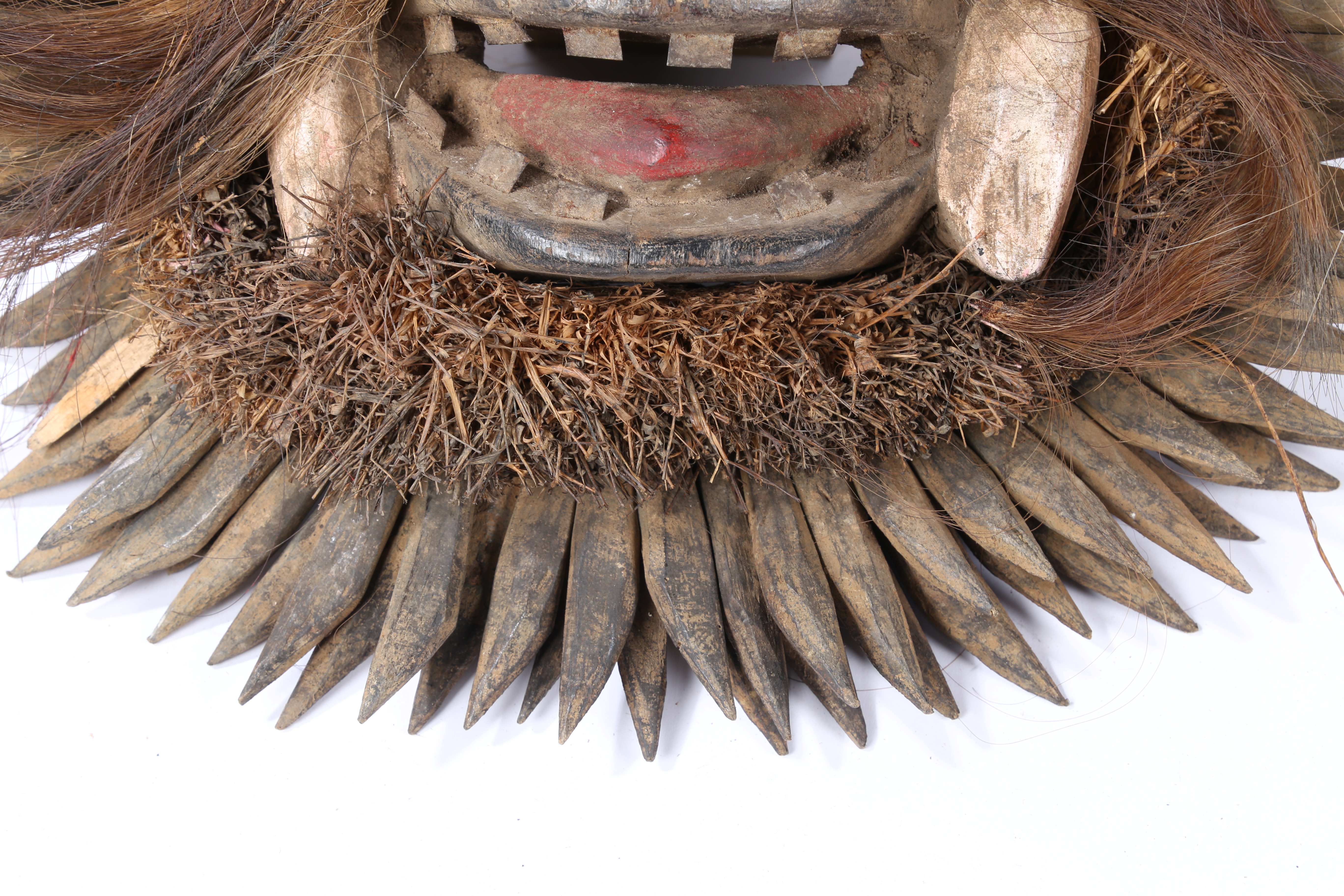 A DAN GUERE WARRIOR MASK, IVORY COAST/COTE D'IVOIRE. - Image 6 of 11