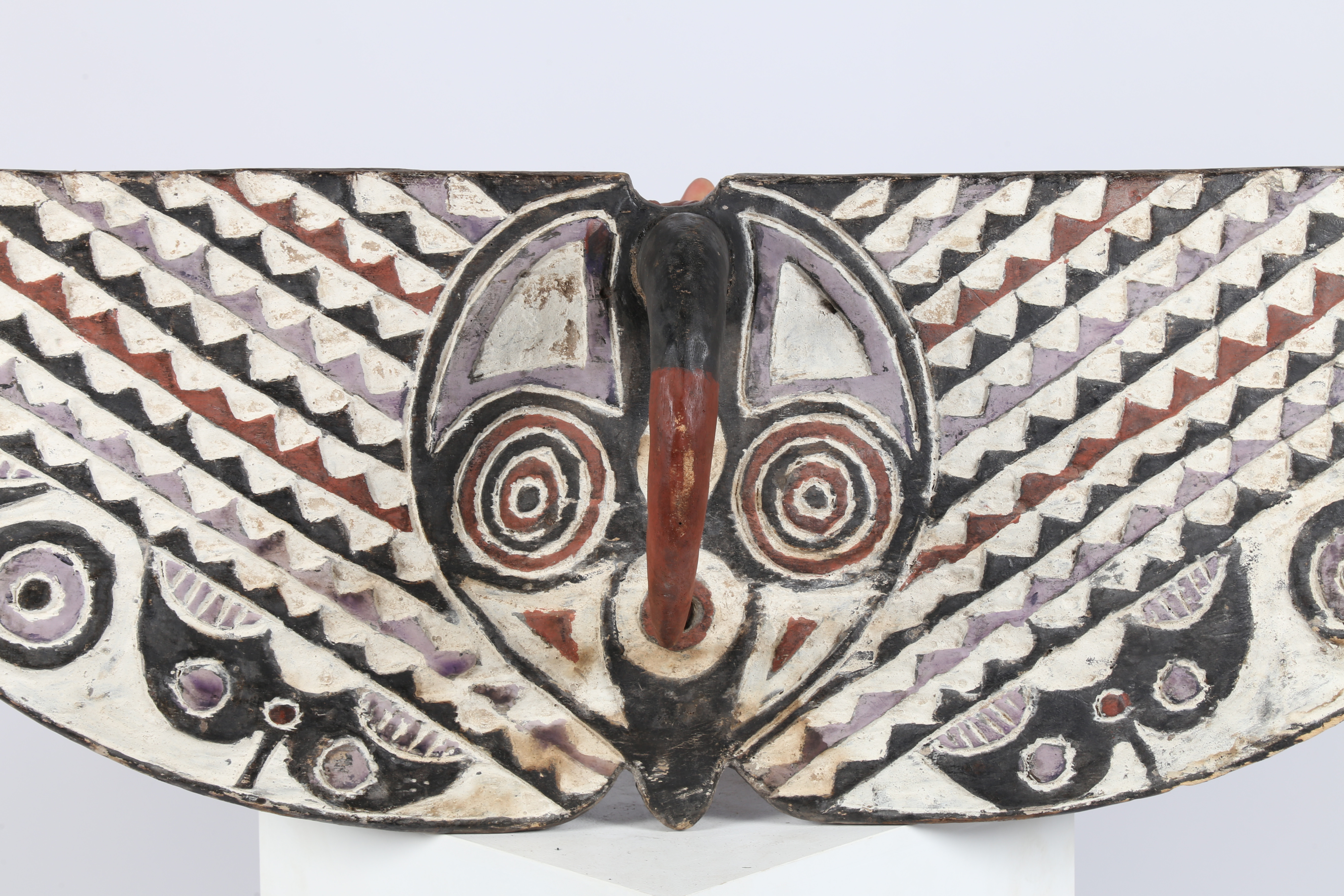 A BWA BUTTERFLY MASK, BURKINA FASO. - Image 3 of 6