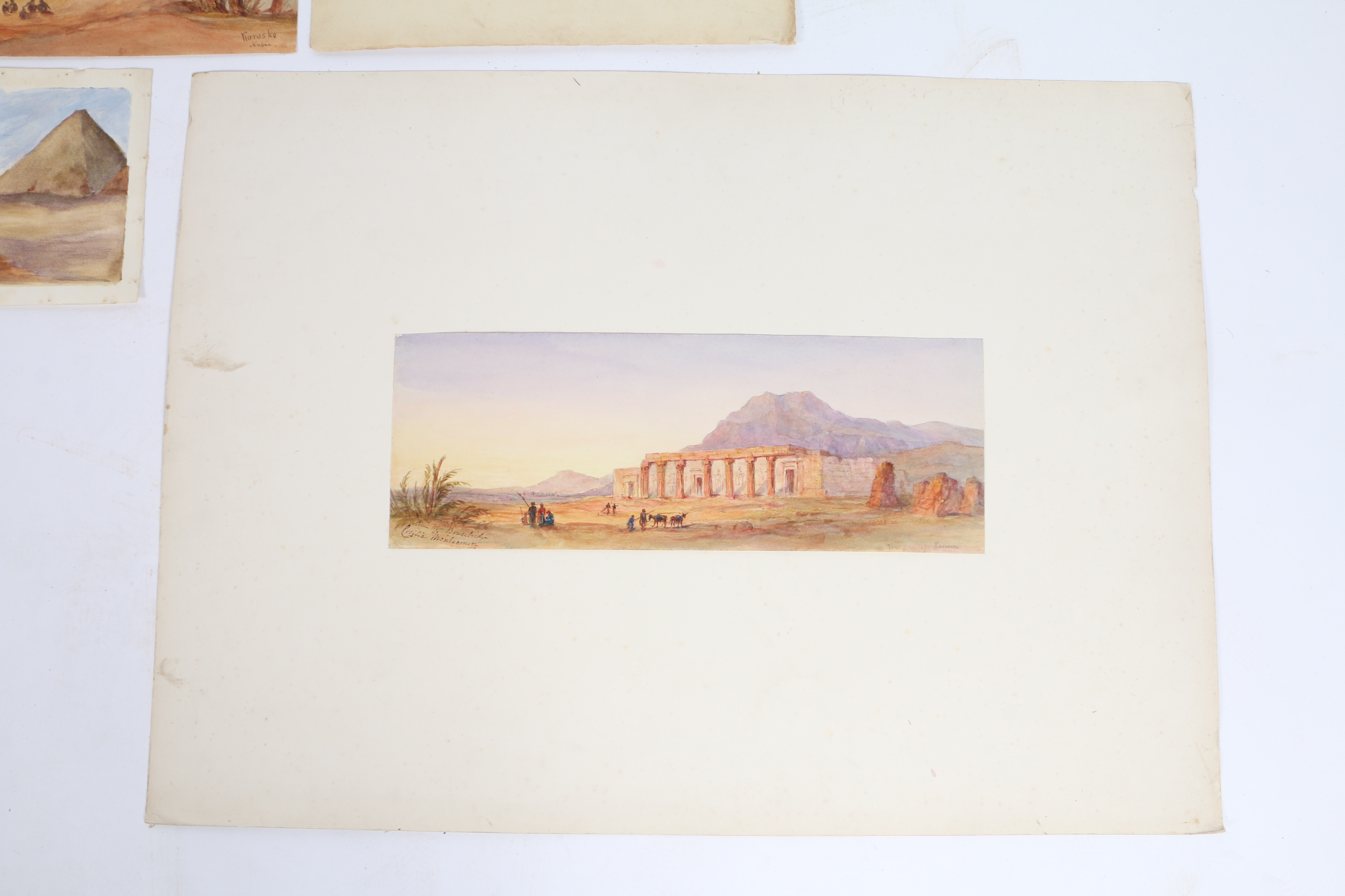 CECILIA MONTGOMERY (BRITISH, 1792-1879) "COLLECTION OF EGYPTIAN VIEWS" (9). - Image 10 of 10