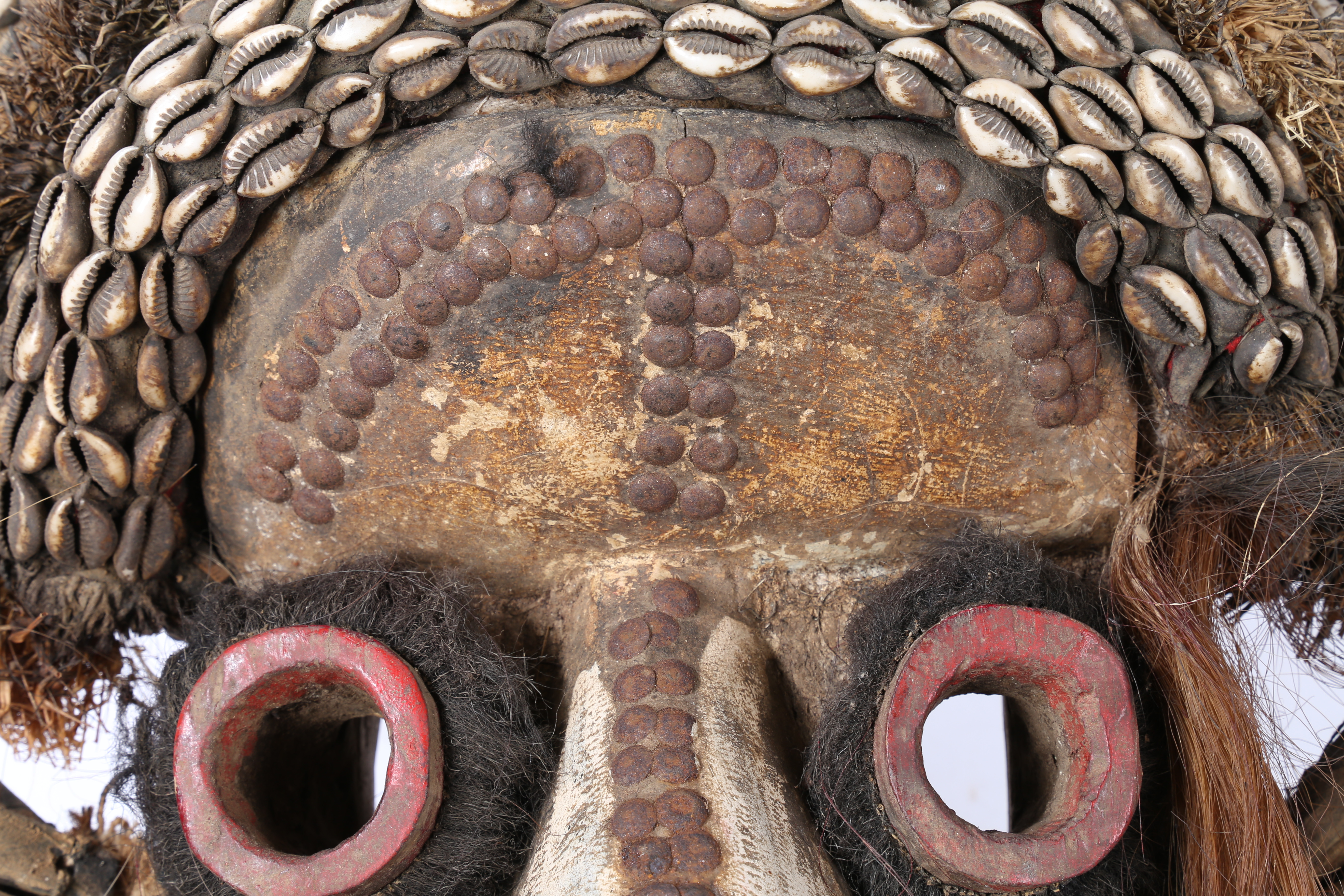 A DAN GUERE WARRIOR MASK, IVORY COAST/COTE D'IVOIRE. - Image 3 of 11