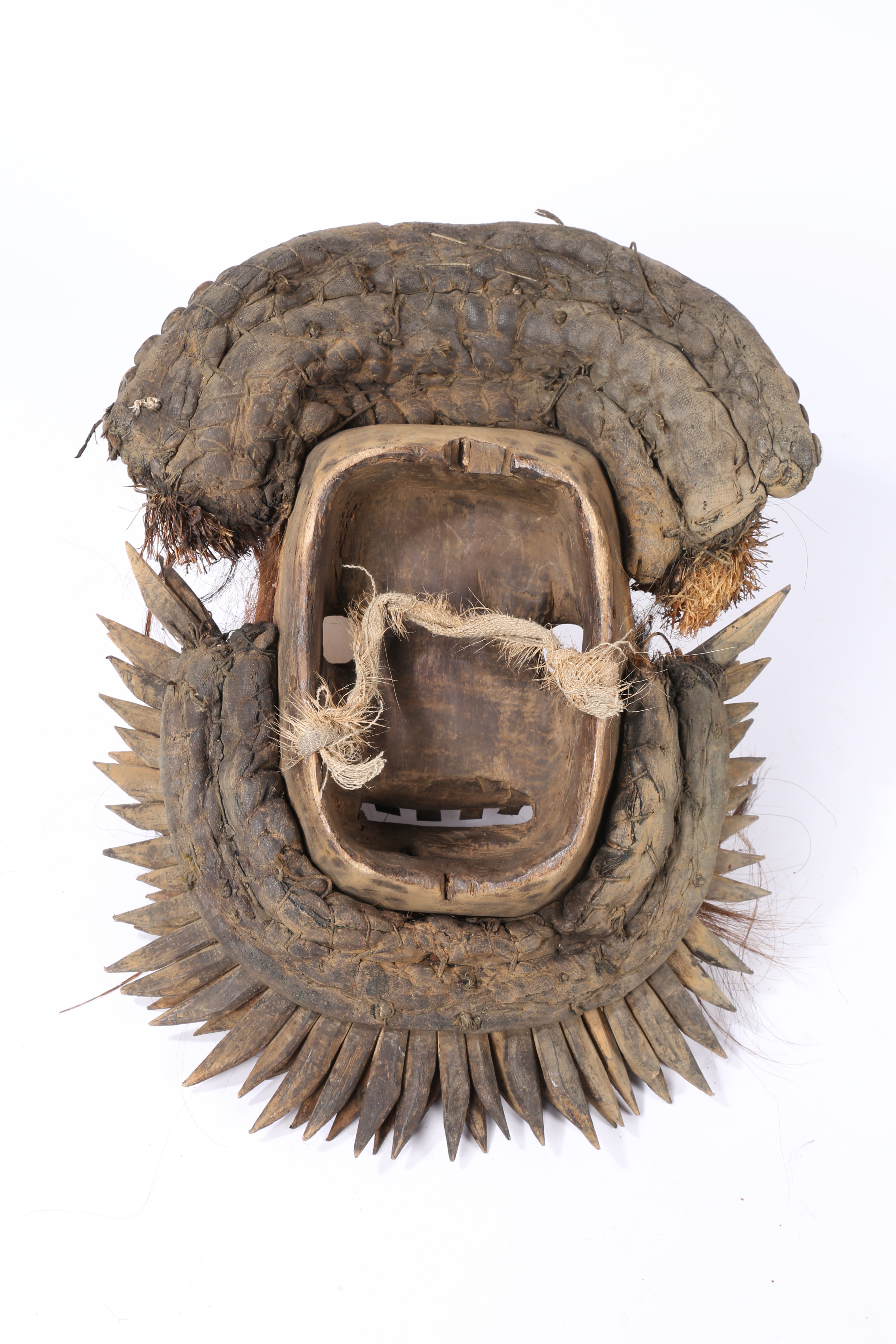 A DAN GUERE WARRIOR MASK, IVORY COAST/COTE D'IVOIRE. - Image 9 of 11