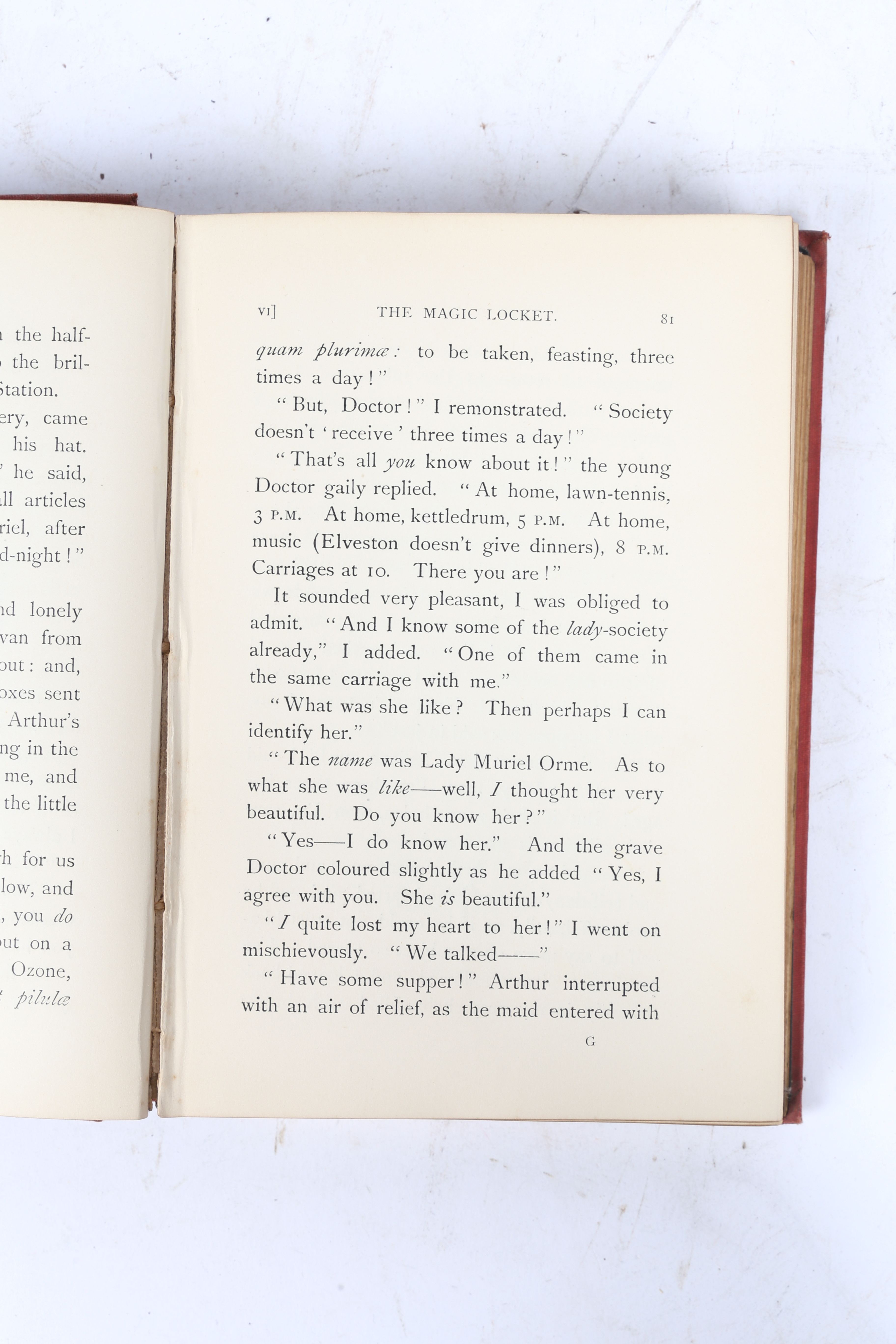 DODGSON (CHARLES LUTWIDGE) 'LEWIS CARROLL' "SYLVIE AND BRUNO" 1ST EDITION 1889. - Image 6 of 8