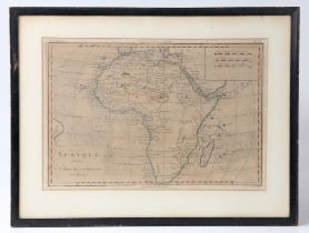 M BONNE (FRENCH 17TH/18TH CENTURY) "AFRIQUE".