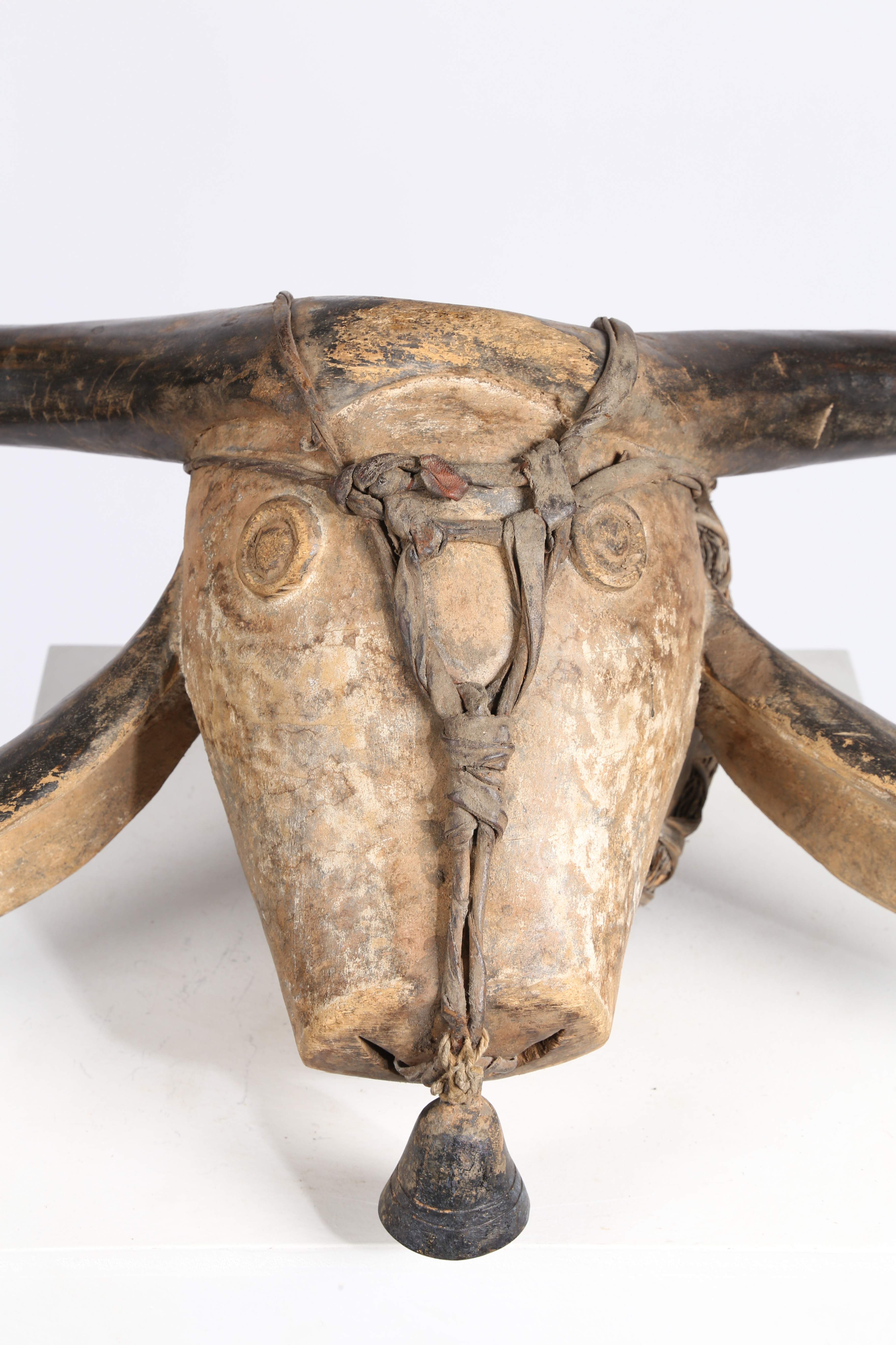 A BIDJOBO BULL MASK, GUINEA BISSAU. - Image 3 of 10