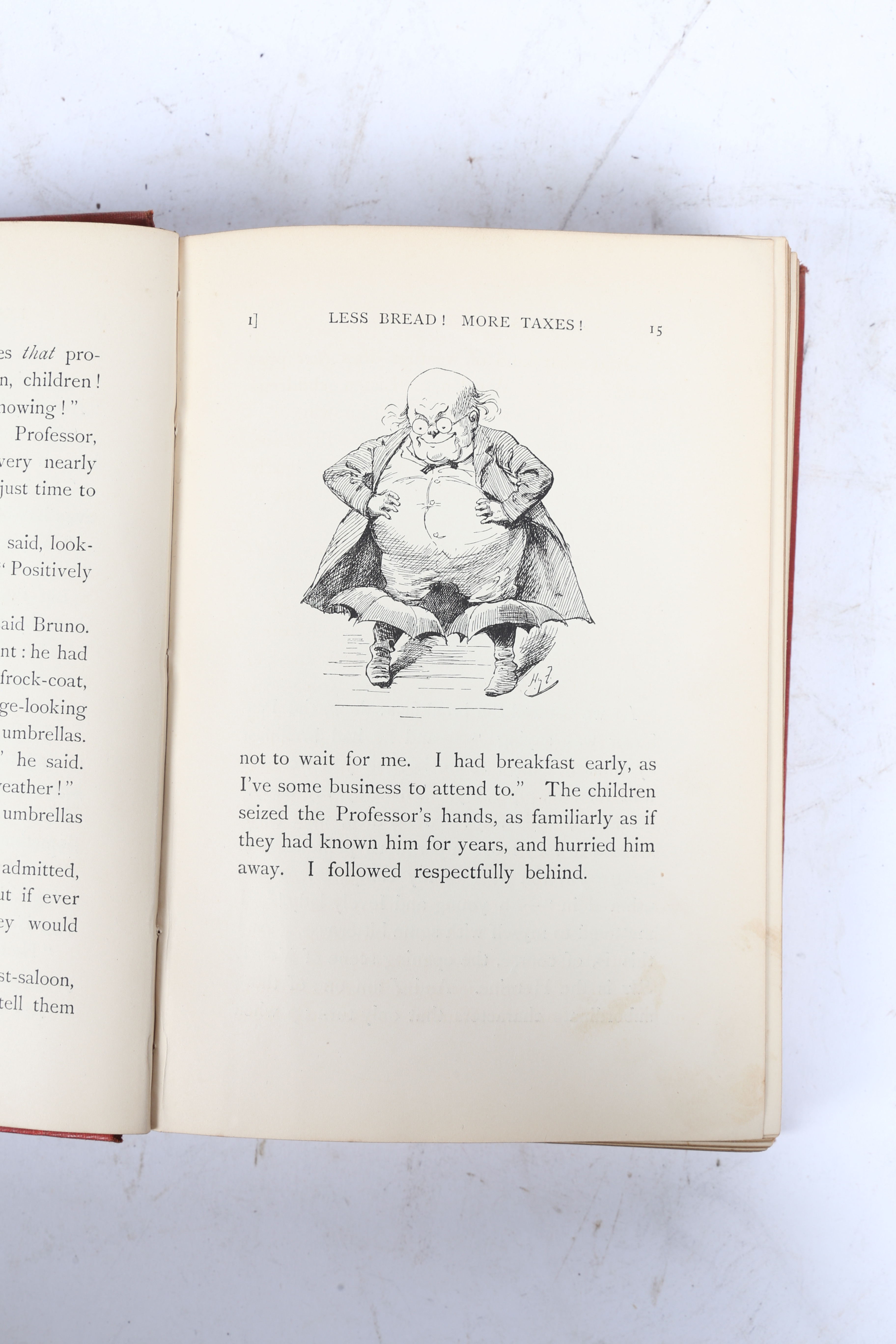 DODGSON (CHARLES LUTWIDGE) 'LEWIS CARROLL' "SYLVIE AND BRUNO" 1ST EDITION 1889. - Image 5 of 8