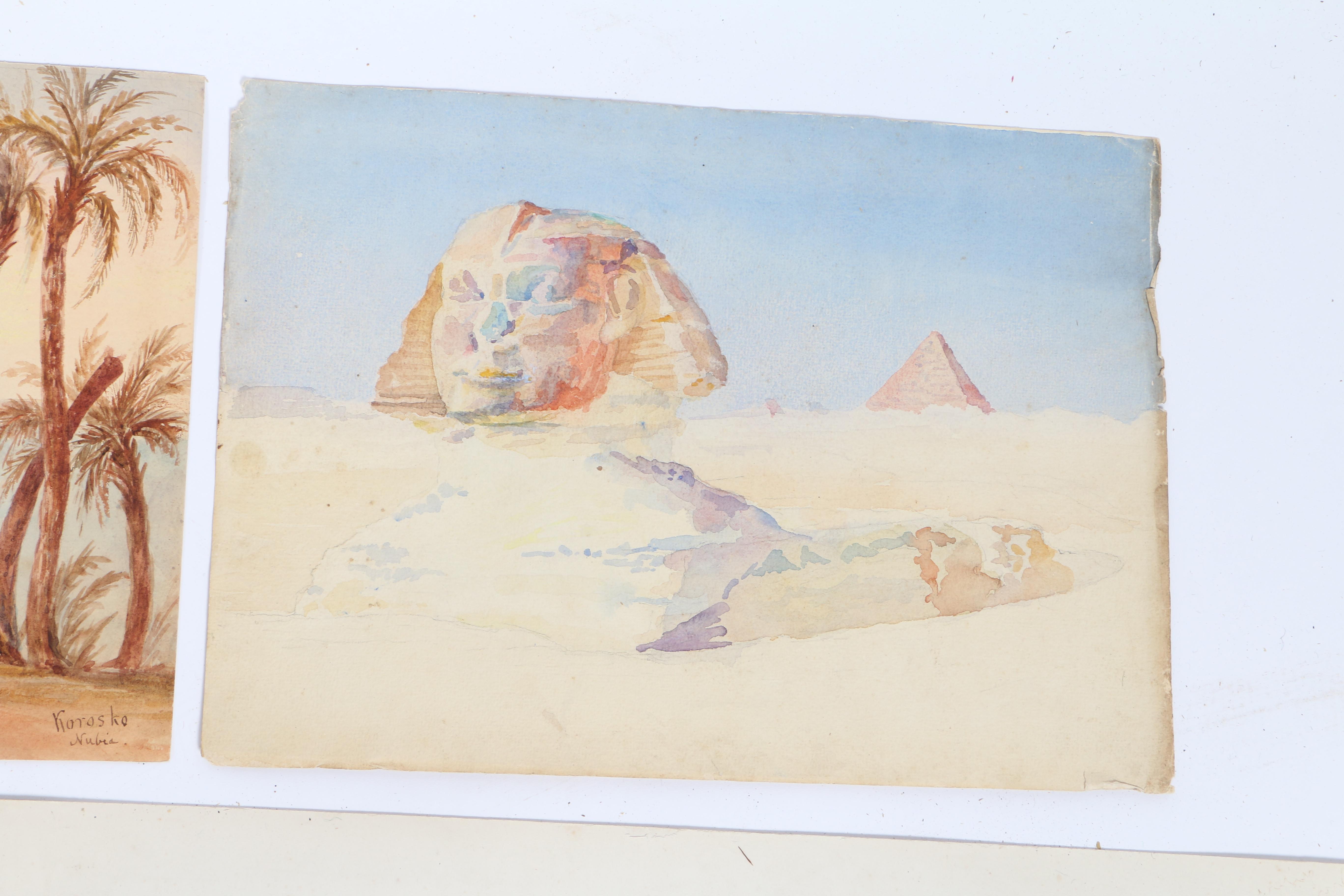 CECILIA MONTGOMERY (BRITISH, 1792-1879) "COLLECTION OF EGYPTIAN VIEWS" (9). - Image 7 of 10