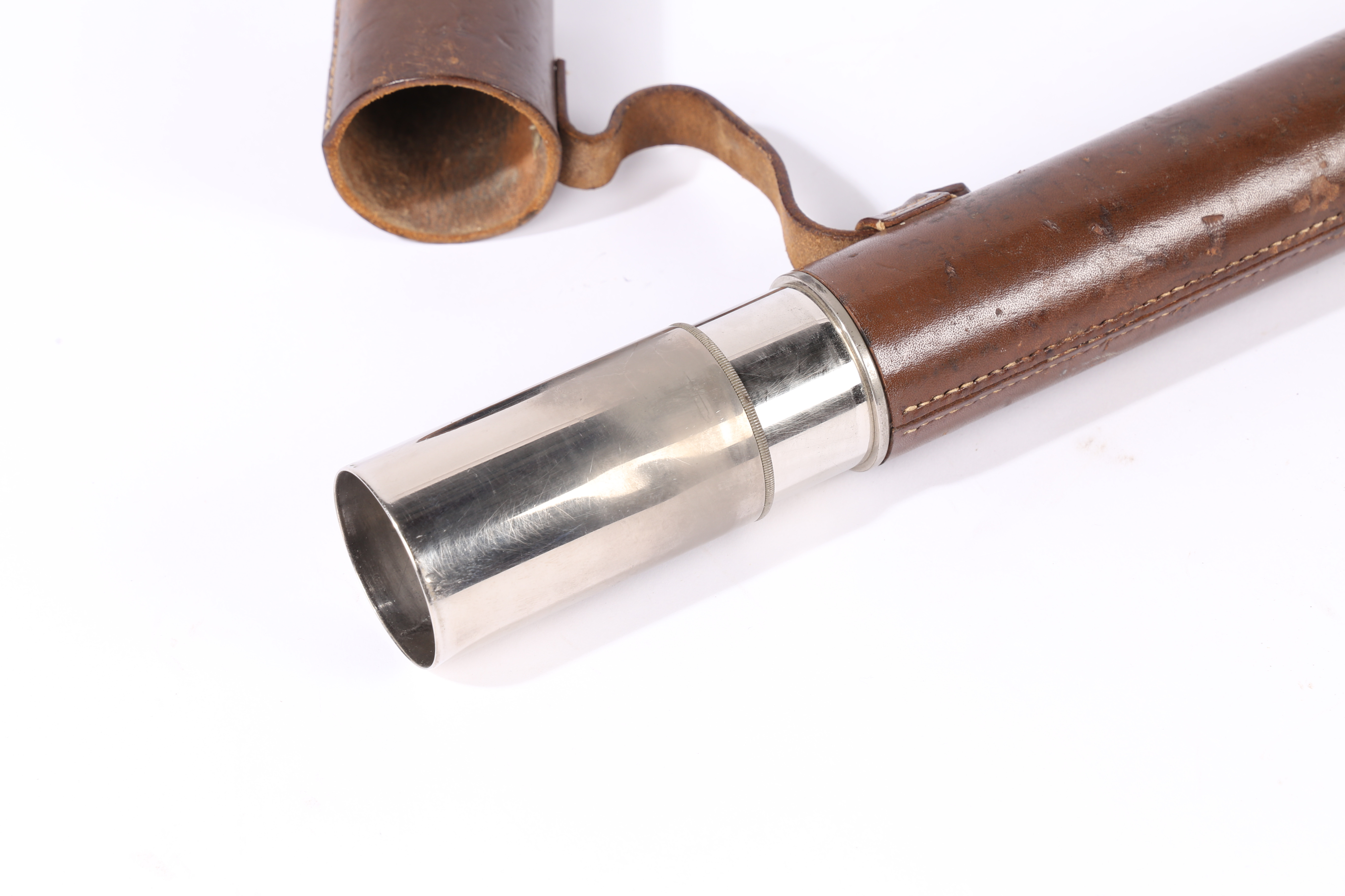 A VICTORIAN SINGLE DRAW TELESCOPE BY J. H. STEWARD OF LONDON. - Bild 2 aus 5