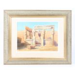 FRANCES ANNE LEE (19TH CENTURY) "EGYPTIAN RUIN".