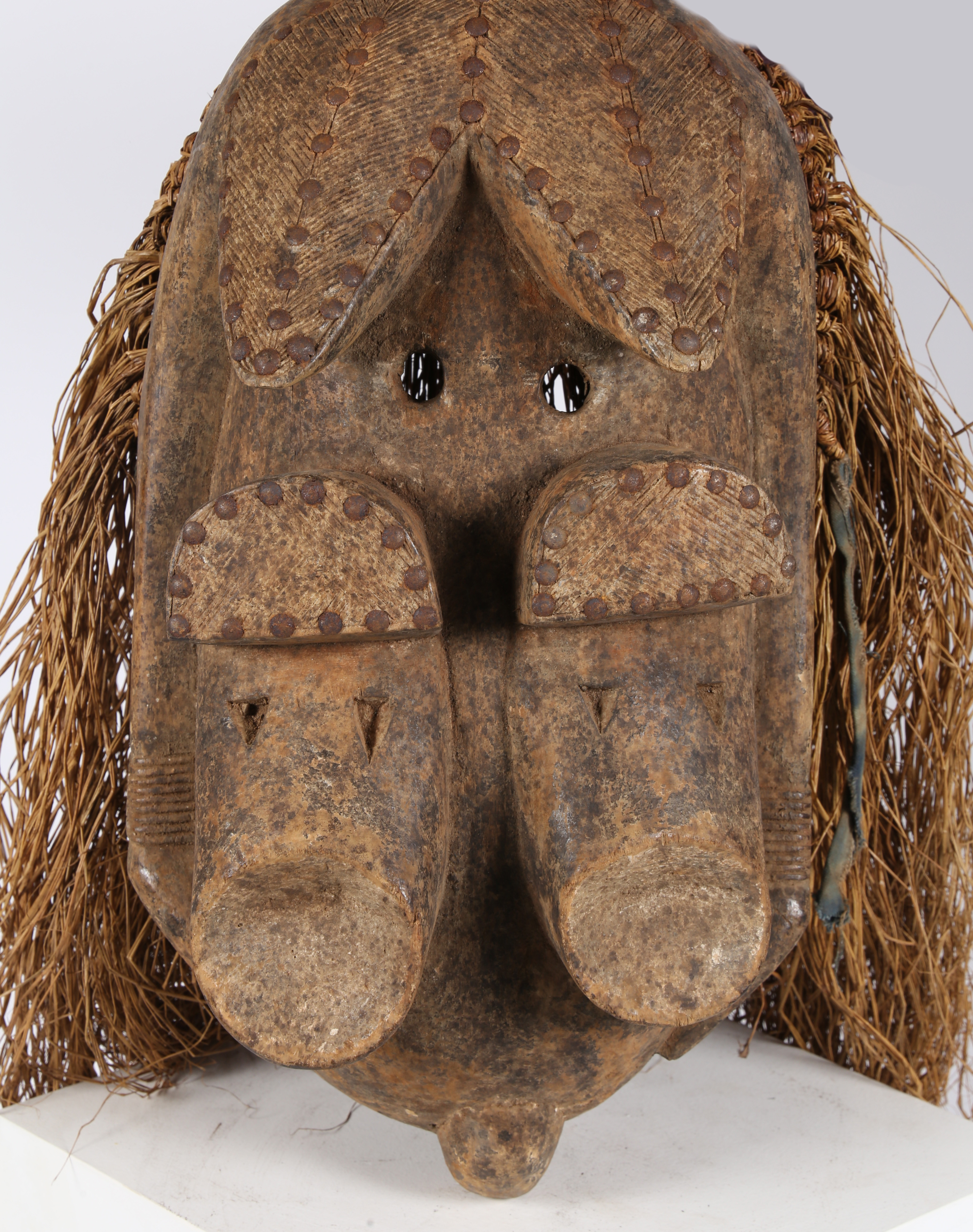 A LARGE DAN KRAN MASK, LIBERIA. - Image 6 of 7