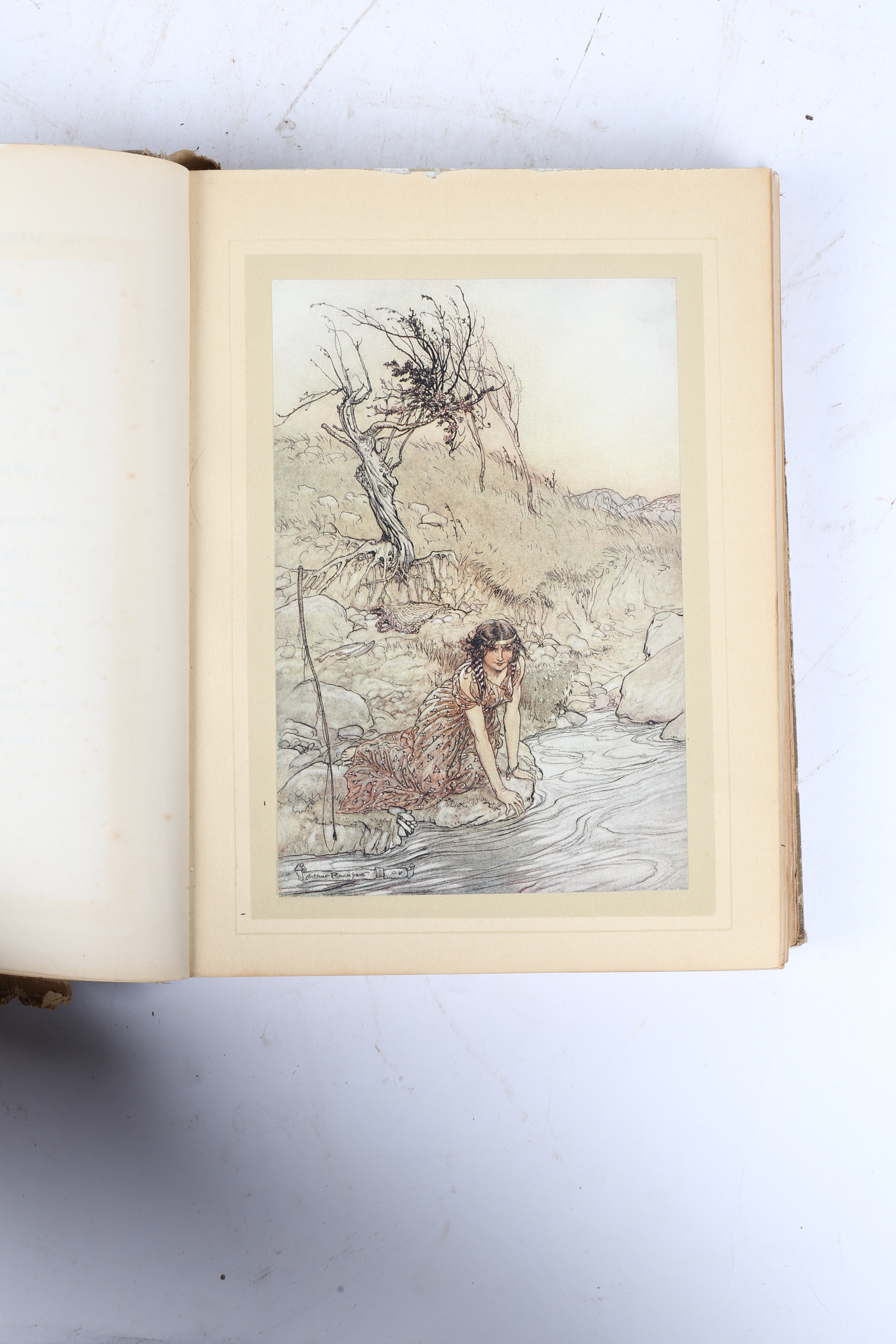 WILLIAM SHAKESPEARE "A MIDSUMMER NIGHTS DREAM" ILLUSTRATED BY ARTHUR RACKHAM 1908. - Image 4 of 8