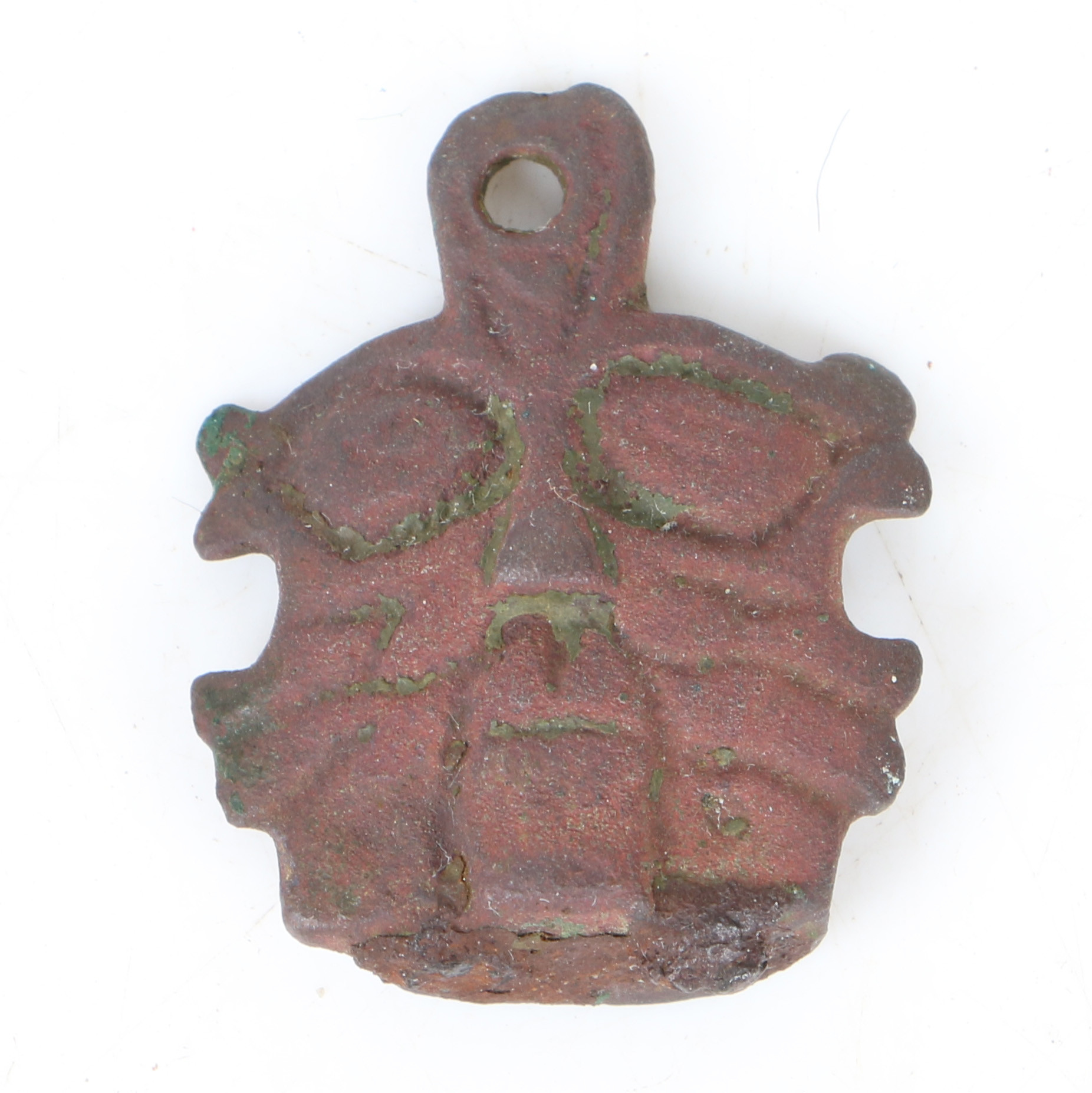 A VIKING AGE IRON PENDANT, 11TH CENTURY AD.