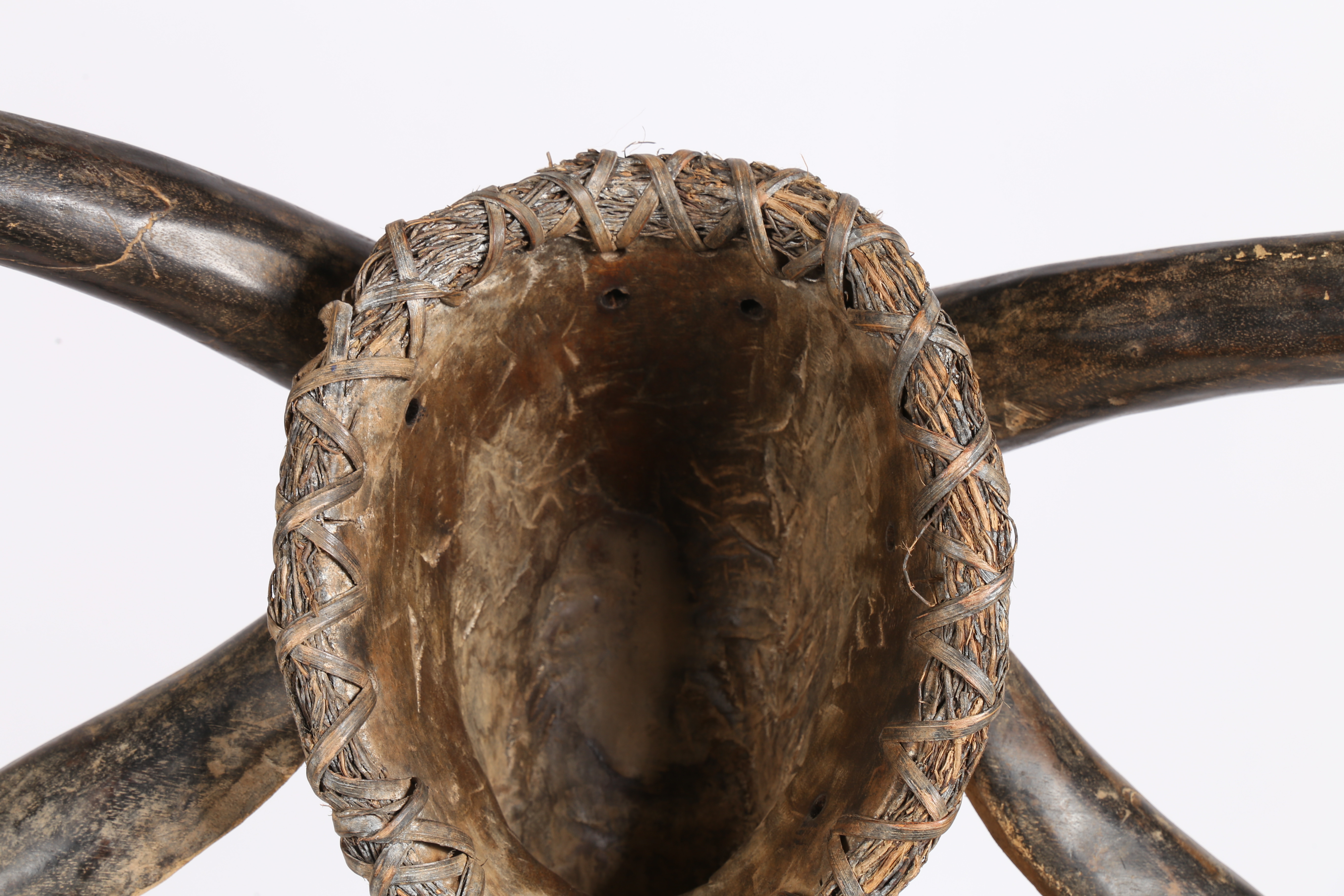 A BIDJOBO BULL MASK, GUINEA BISSAU. - Image 10 of 10