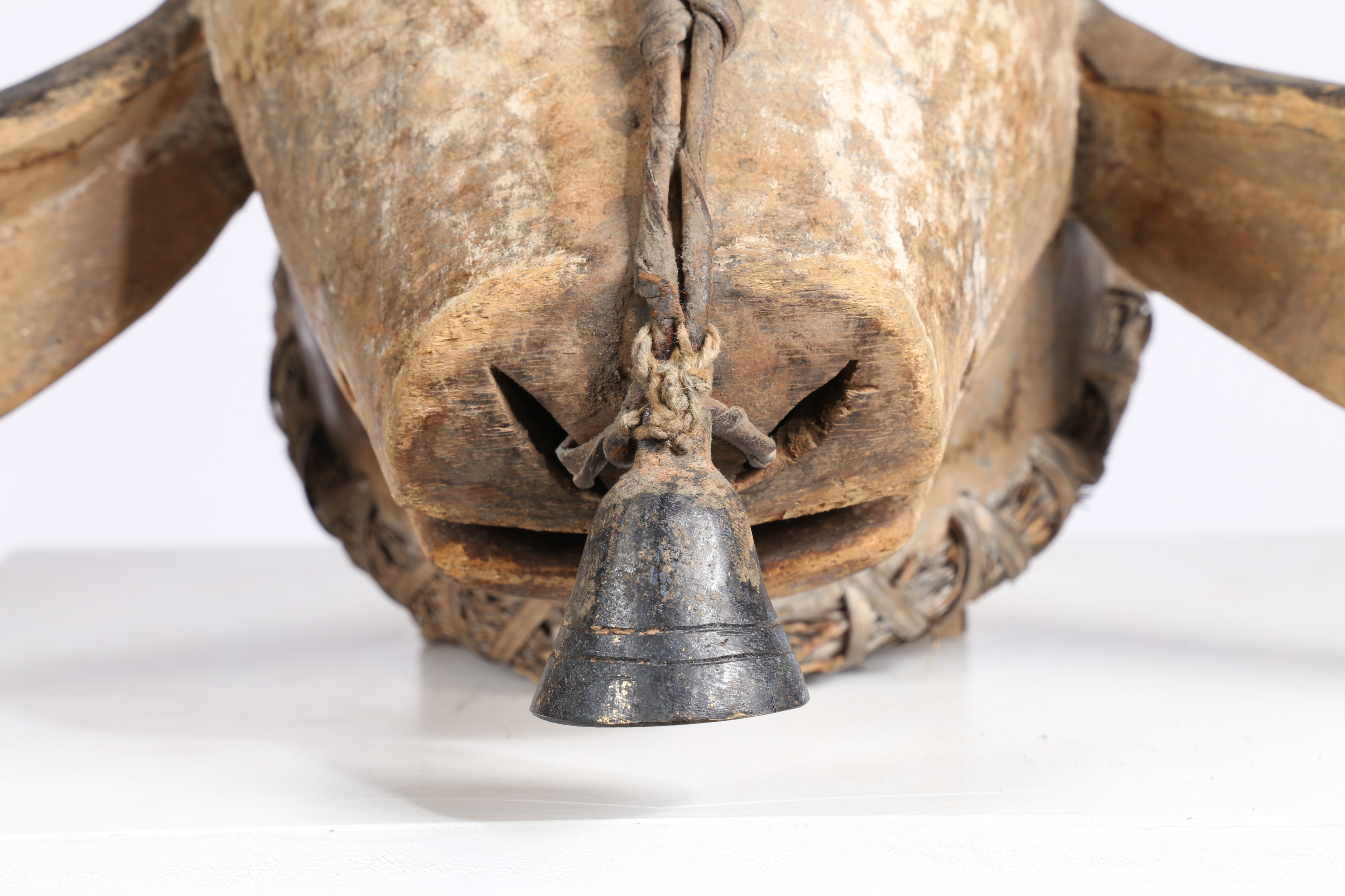 A BIDJOBO BULL MASK, GUINEA BISSAU. - Image 4 of 10