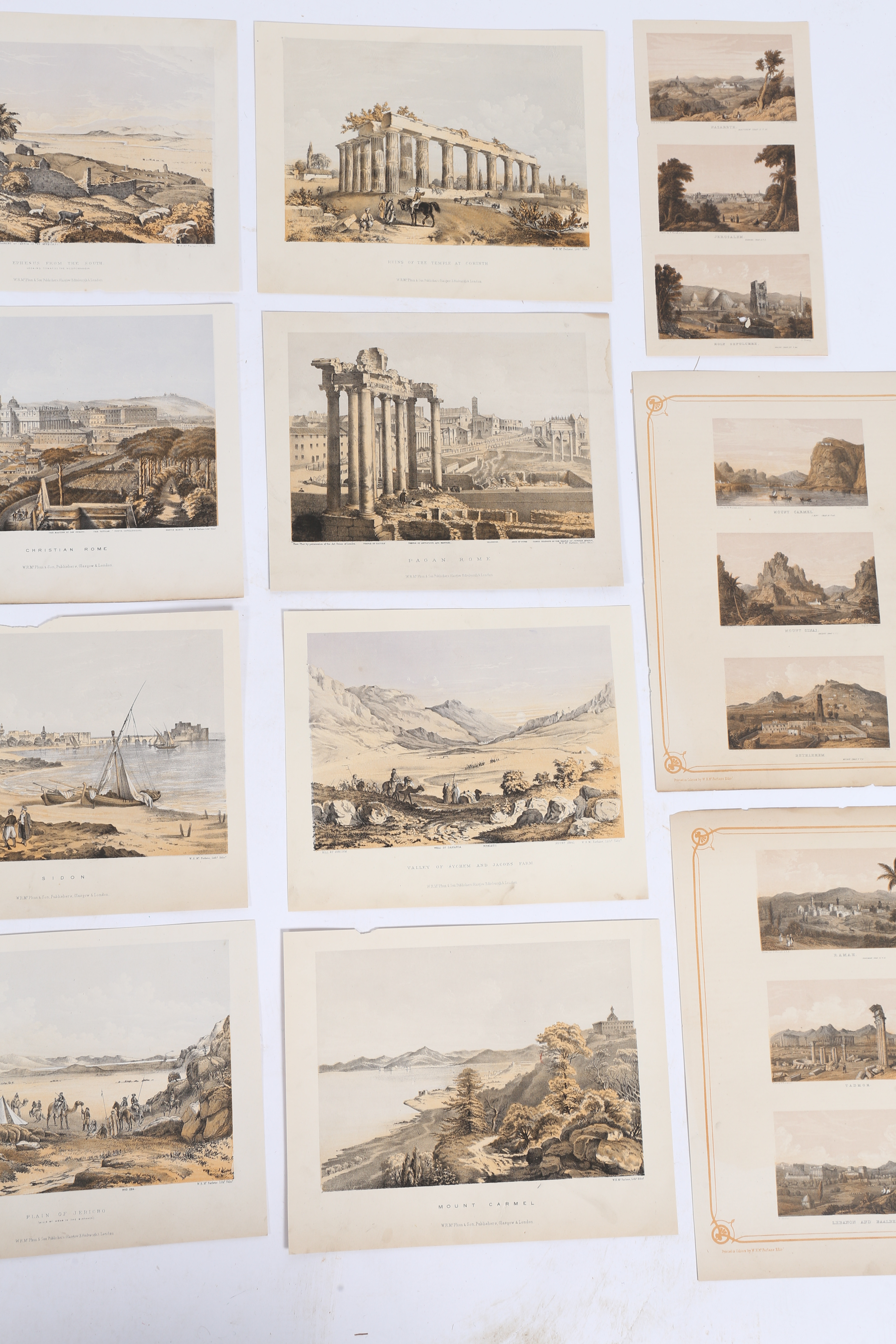 A COLLECTION OF VIEWS OF THE HOLY LAND. - Image 4 of 5