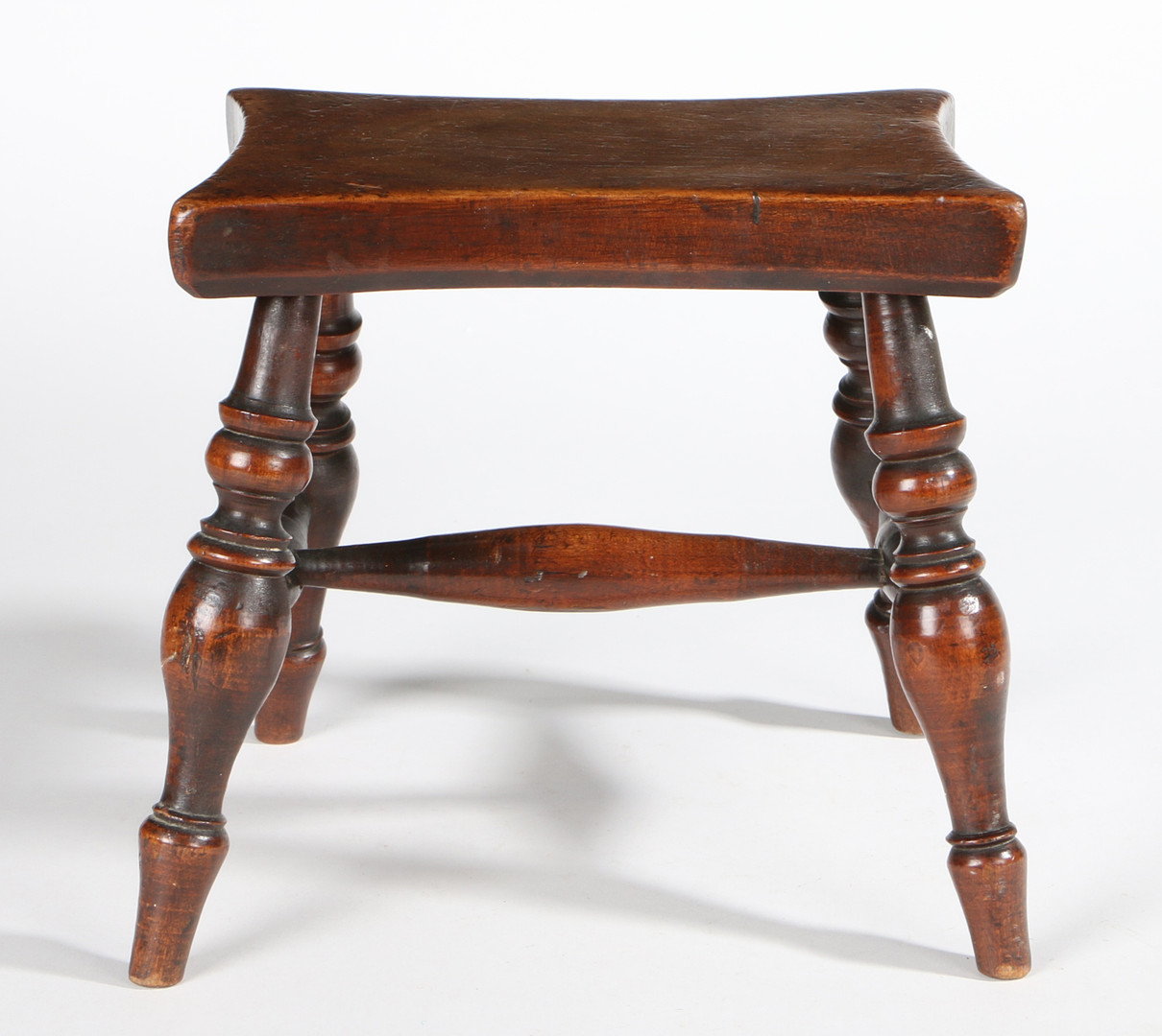 A FRUITWOOD TABLE-TOP STOOL/CANDLE-STAND, ENGLISH, CIRCA 1820. - Image 2 of 2