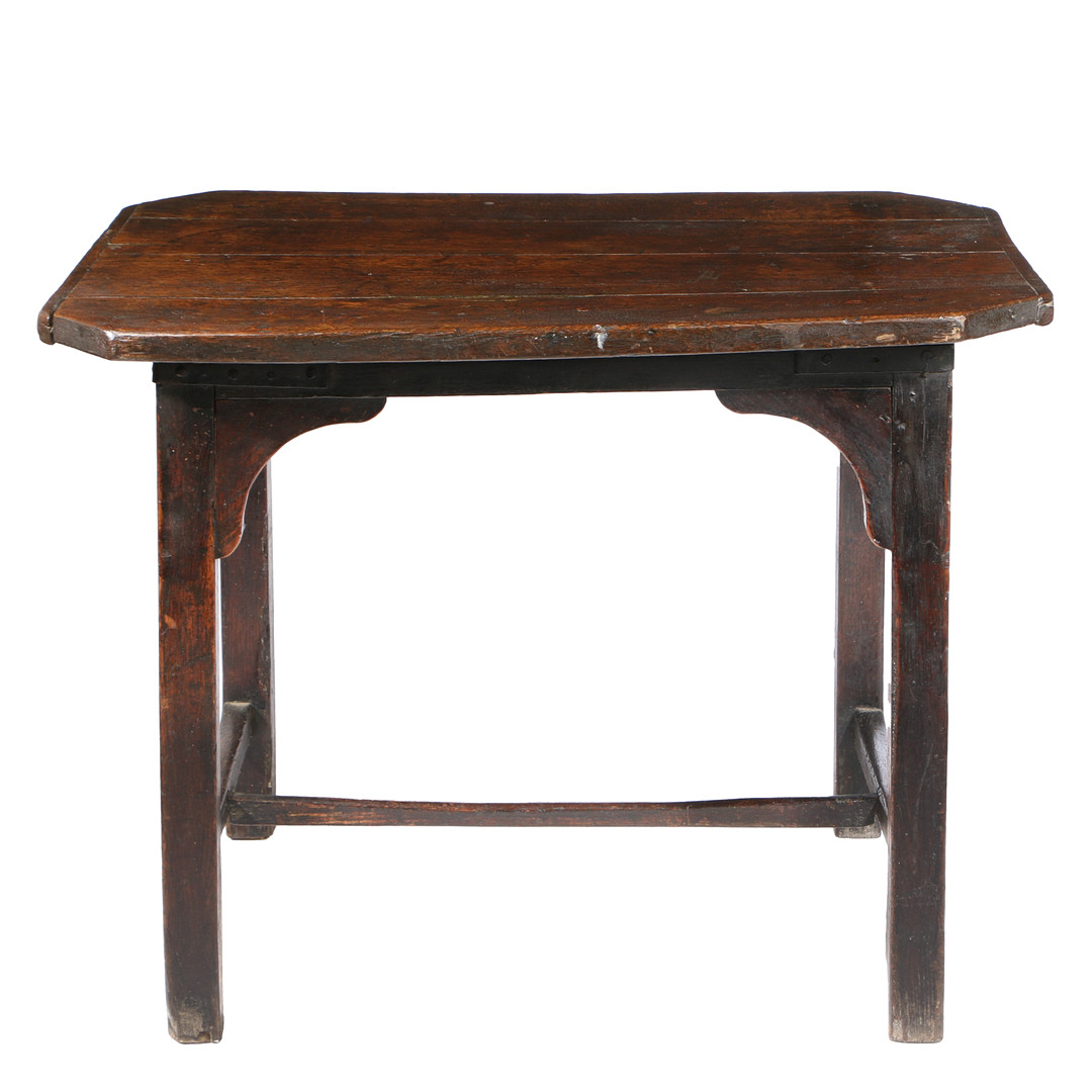 AN OAK 18TH CENTURY OAK CENTRE TABLE, WELSH, CIRCA 1700-30. - Image 3 of 3