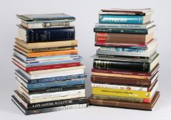 A LARGE COLLECTION OF WORKS OF ART RELATED REFERENCE BOOKS.