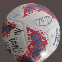 AN IPSWICH TOWN SIGNED FOOTBALL