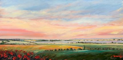 THERONDA HOFFMAN "LOOKING OVER THE RIVER ORWELL"