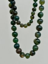 Jade Bead Large Necklace