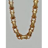Victorian Collar Book Chain Necklace