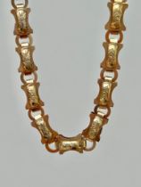 Victorian Collar Book Chain Necklace
