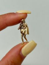 Vintage Heavy Matador Charm / Pendant in 9ct Gold