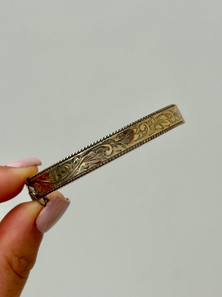 9ct Rolled Gold Bangle - Image 2 of 3