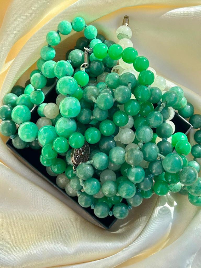 Mixed Lot of Jadite Necklace Beads - Image 3 of 3