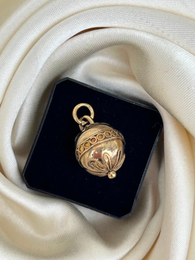 Sweet Victorian Era Orb Pendant - Image 3 of 5