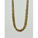 Vintage Gold Collar Necklace