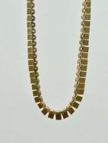 Vintage Gold Collar Necklace