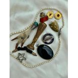 Antique and Vintage Mixed Lot of Jewellery