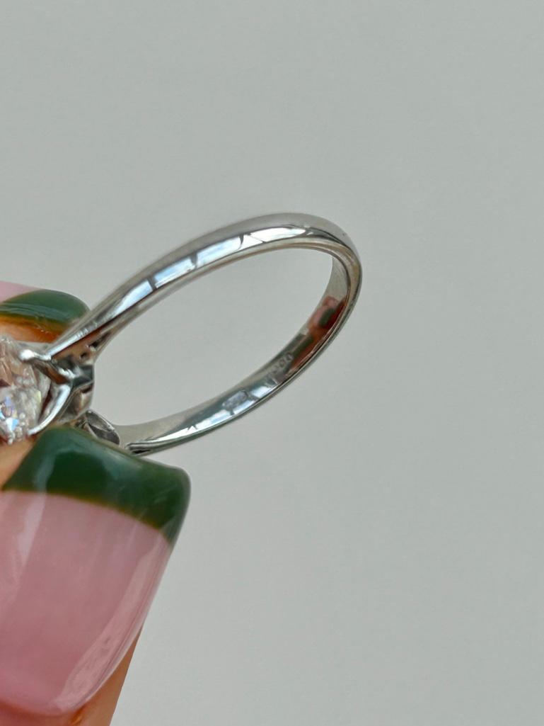3.5 Carat Diamond 3 Stone Ring in Platinum - Image 6 of 6