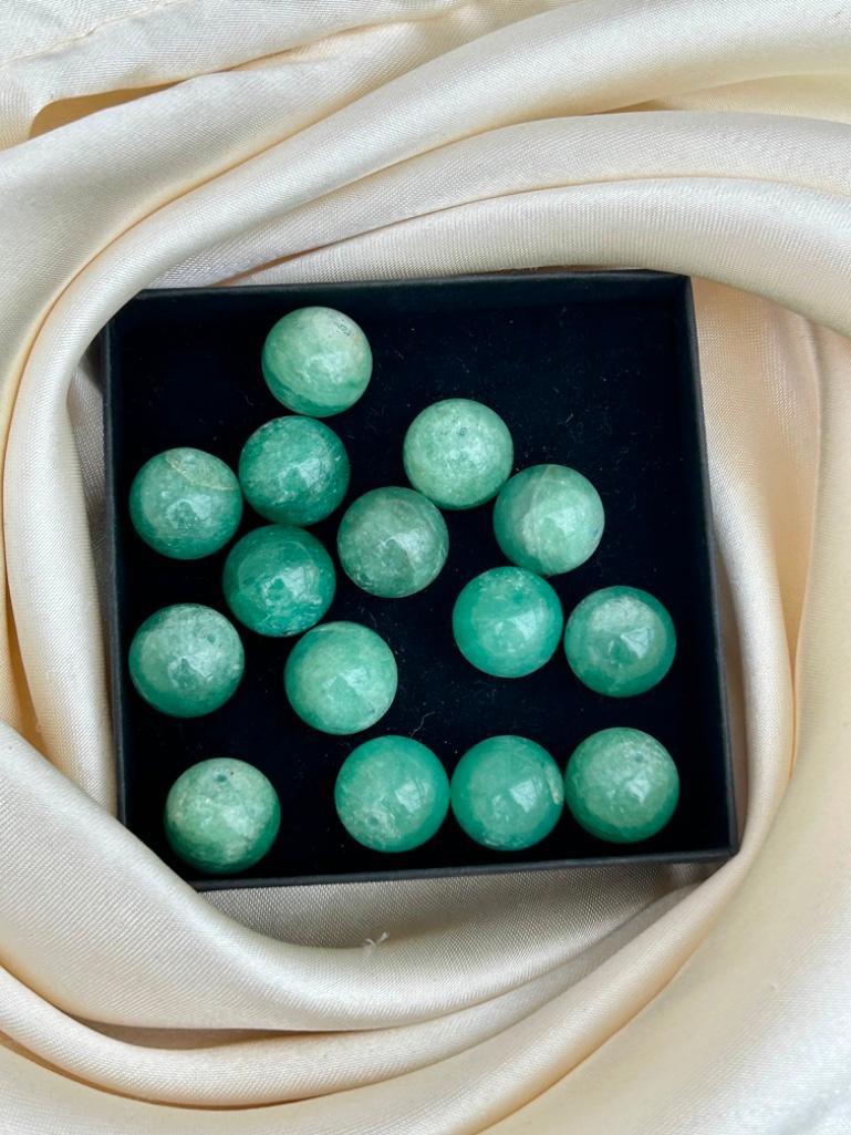 Job Lot Large Carved Jade Beads