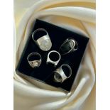 Mixed Lot Large Assorted Dress Rings