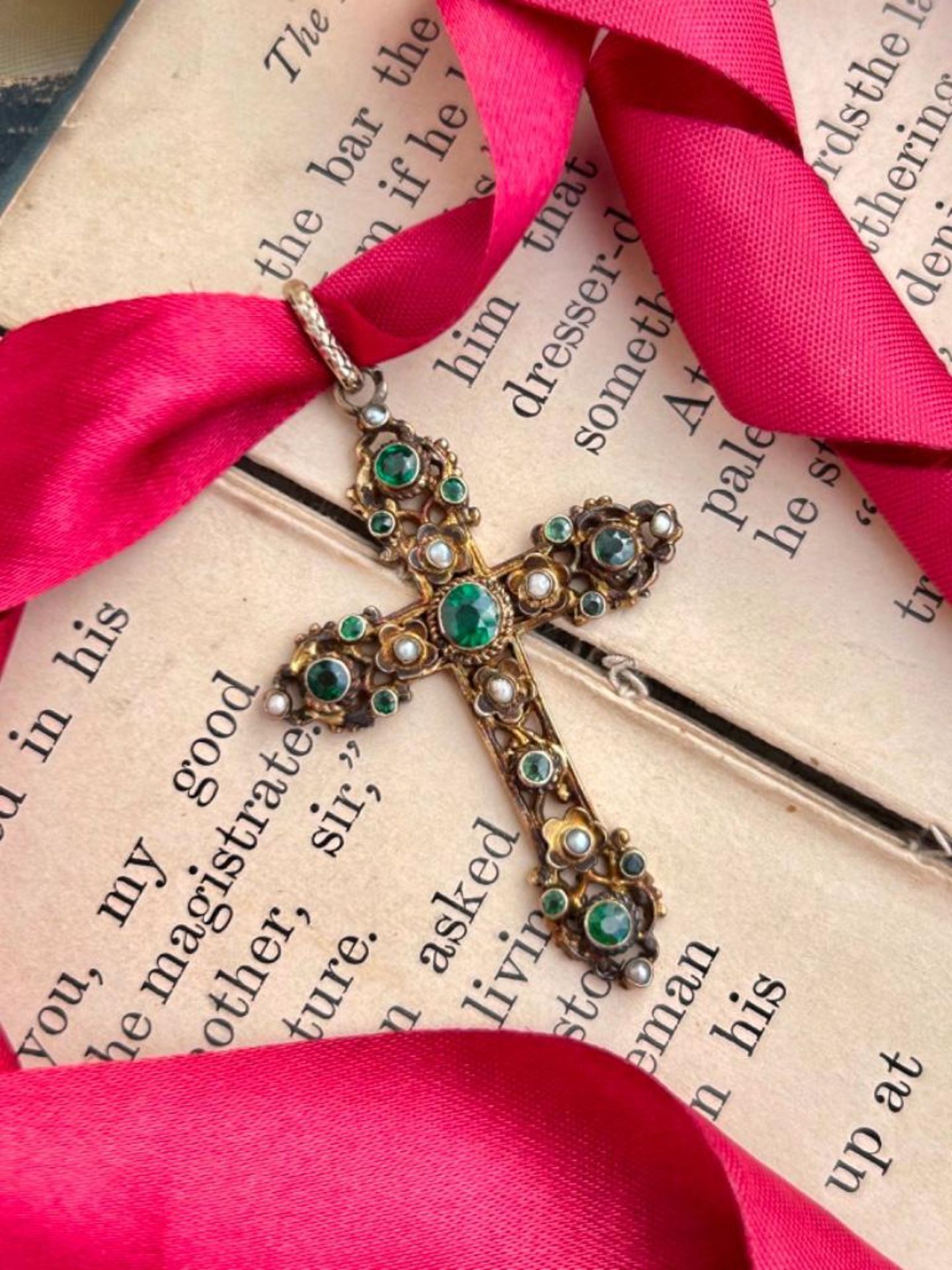 Wonderful Antique Cross Pendant - Image 7 of 7