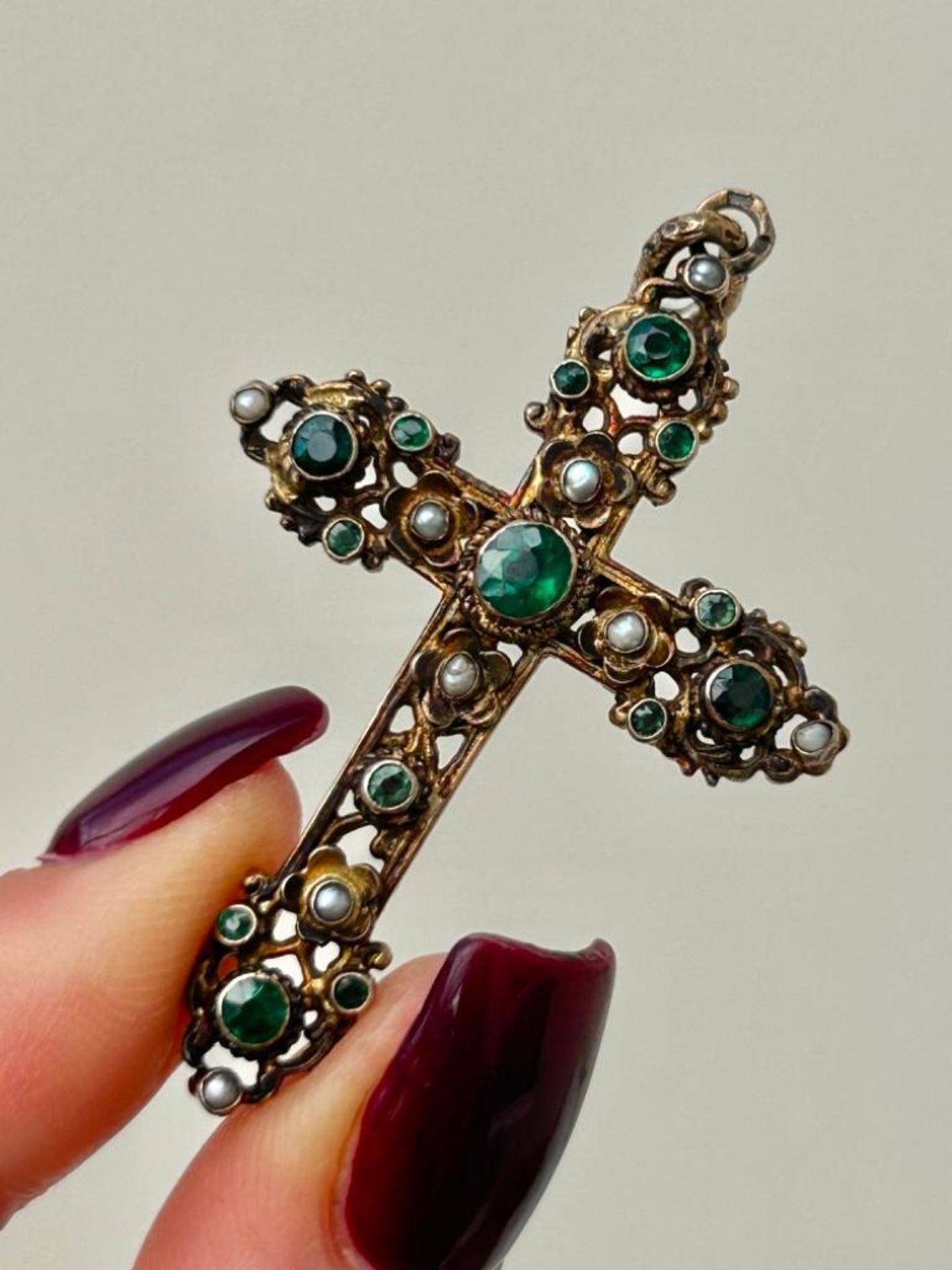 Wonderful Antique Cross Pendant